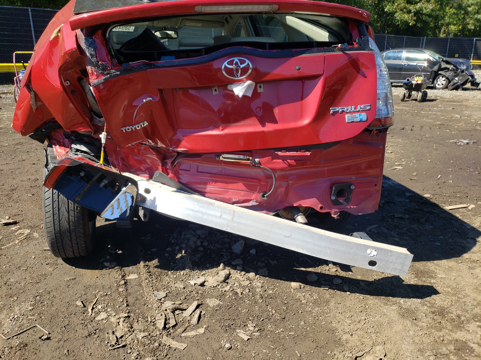 Photo 9 from auction – 2007 TOYOTA PRIUS with VIN JTDKB20U473234779
