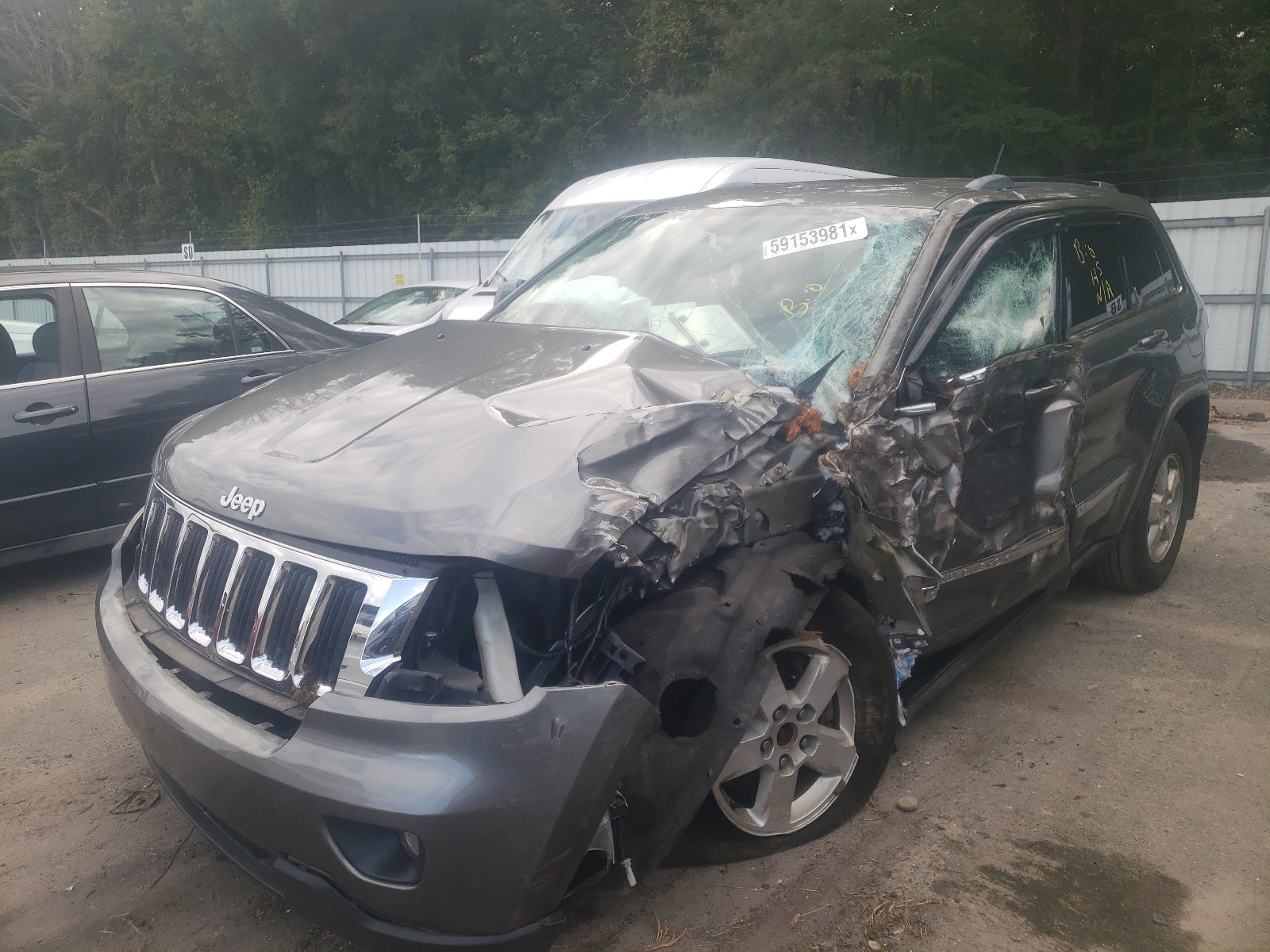 Photo 2 from auction – 2012 JEEP GRAND CHER with VIN 1C4RJFAG6CC134713