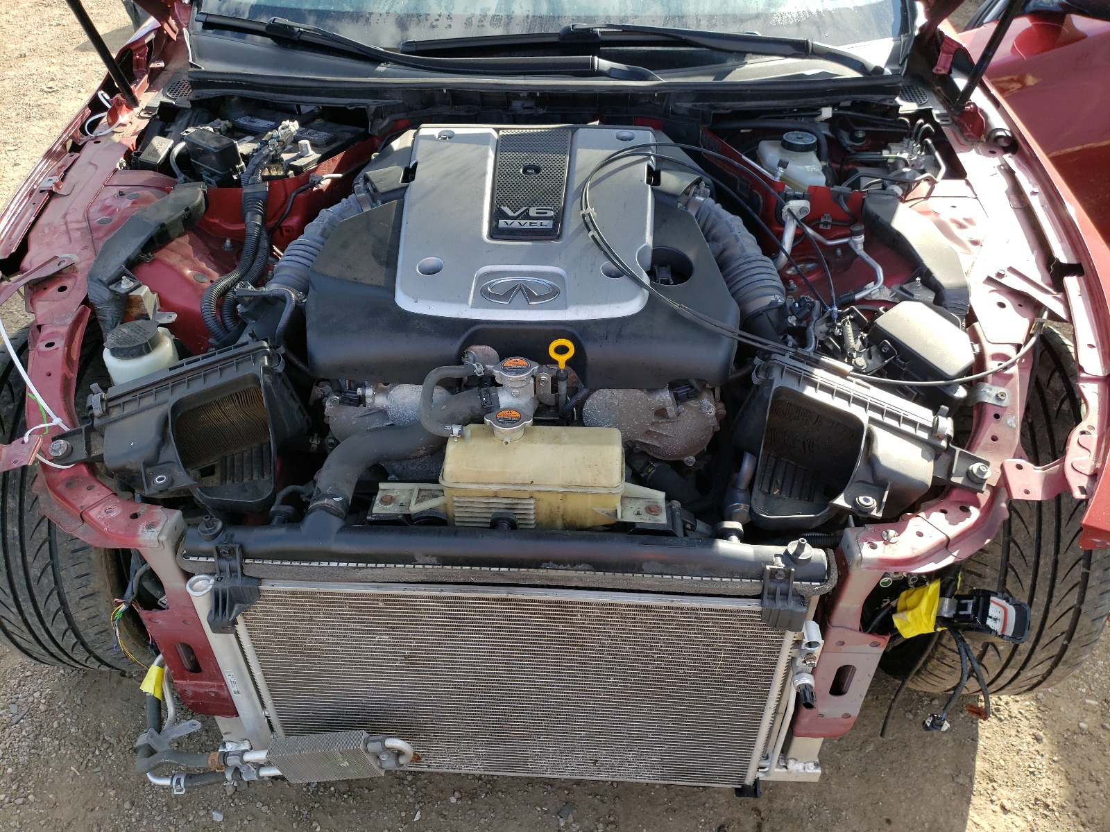 Photo 7 from auction – 2015 INFINITI Q50 BASE with VIN JN1BV7AR5FM403511