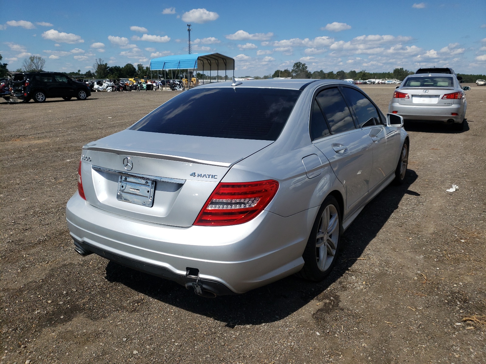 Photo 4 from auction – 2012 MERCEDES-BENZ C 300 4MAT with VIN WDDGF8BB5CA711367
