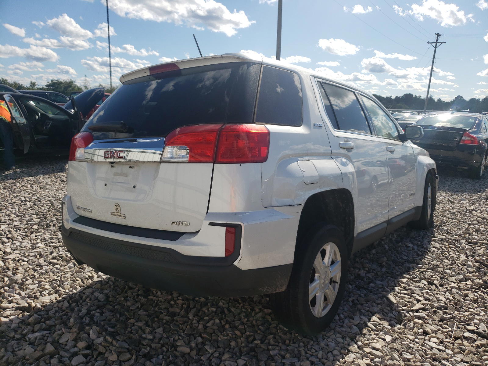 Photo 4 from auction – 2016 GMC TERRAIN SL with VIN 2GKFLSEK5G6223194