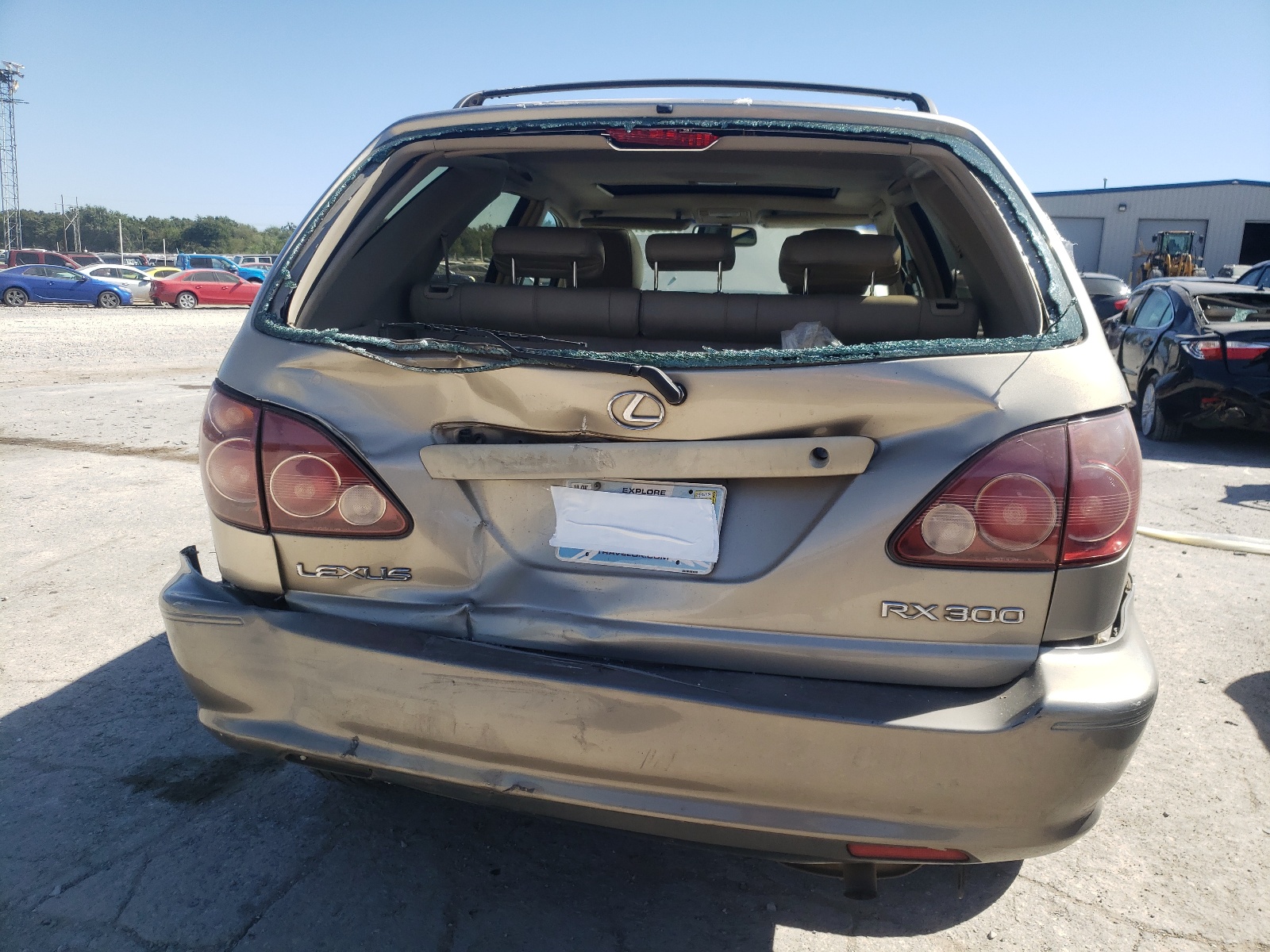Photo 9 from auction – 1999 LEXUS RX 300 with VIN JT6GF10UXX0023518