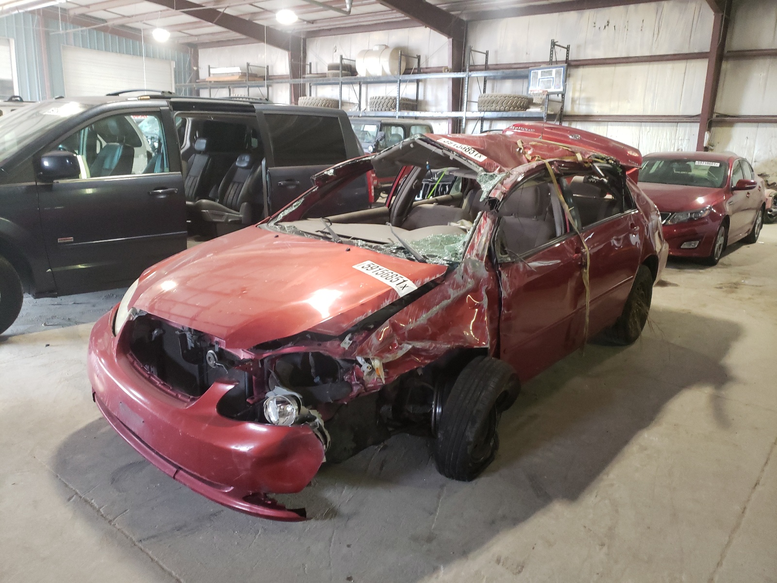 Photo 2 from auction – 2006 TOYOTA COROLLA CE with VIN JTDBR32E360075163