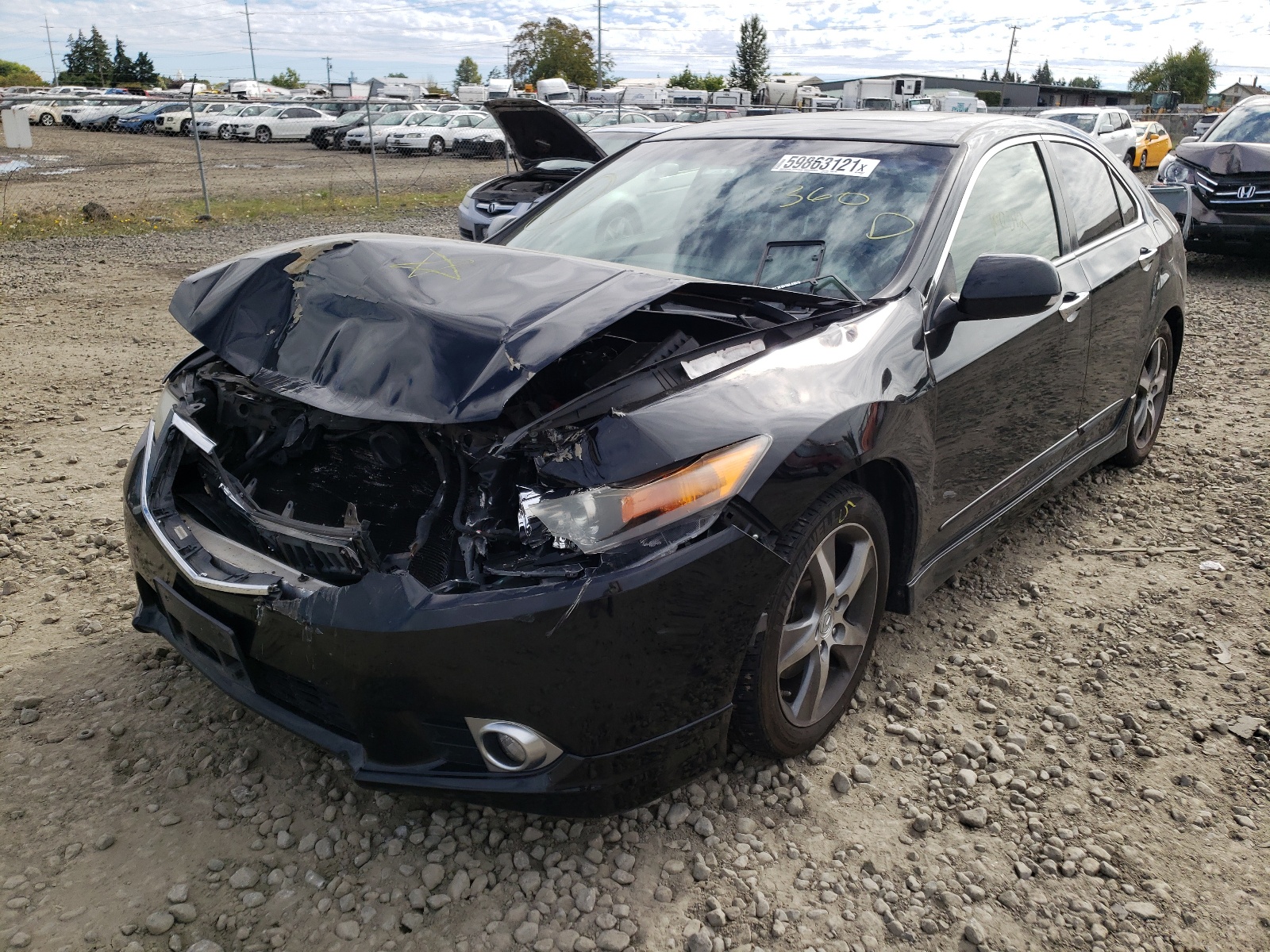 Photo 2 from auction – 2012 ACURA TSX SE with VIN JH4CU2F8XCC021367