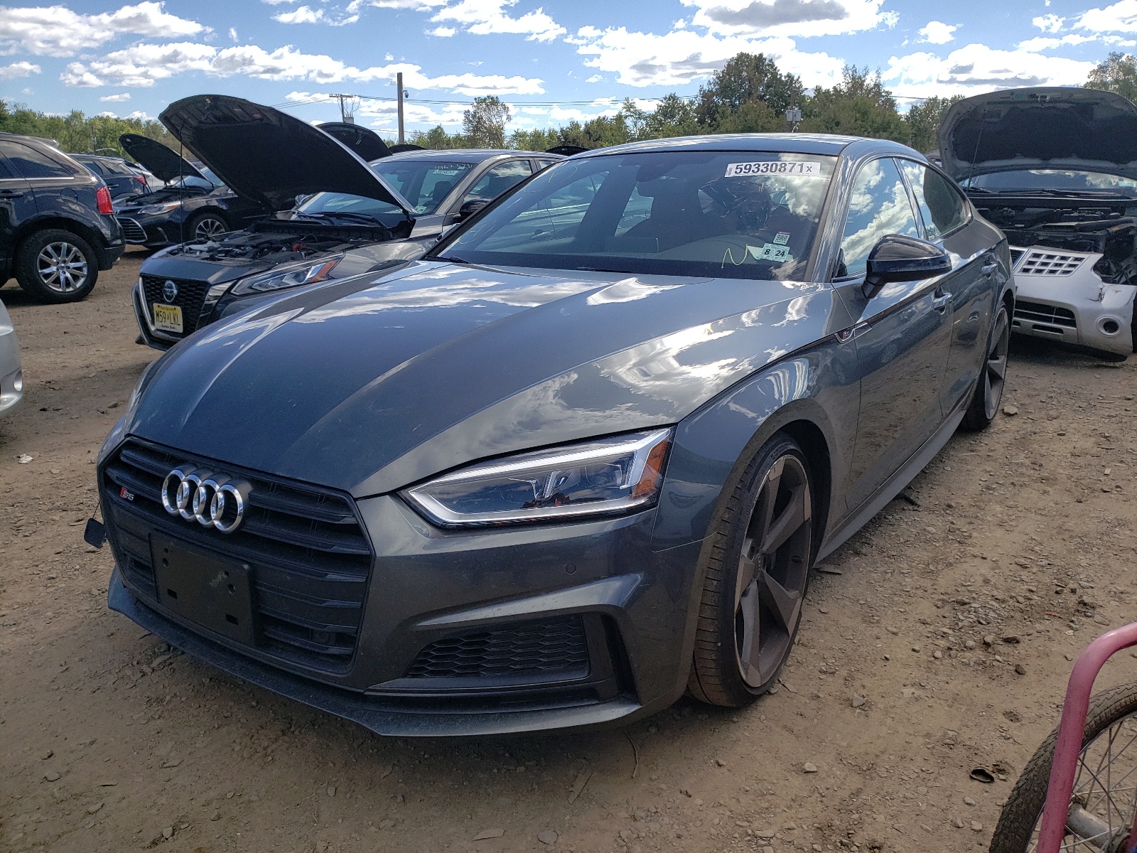Photo 2 from auction – 2019 AUDI S5 PREMIUM with VIN WAUB4CF5XKA064896