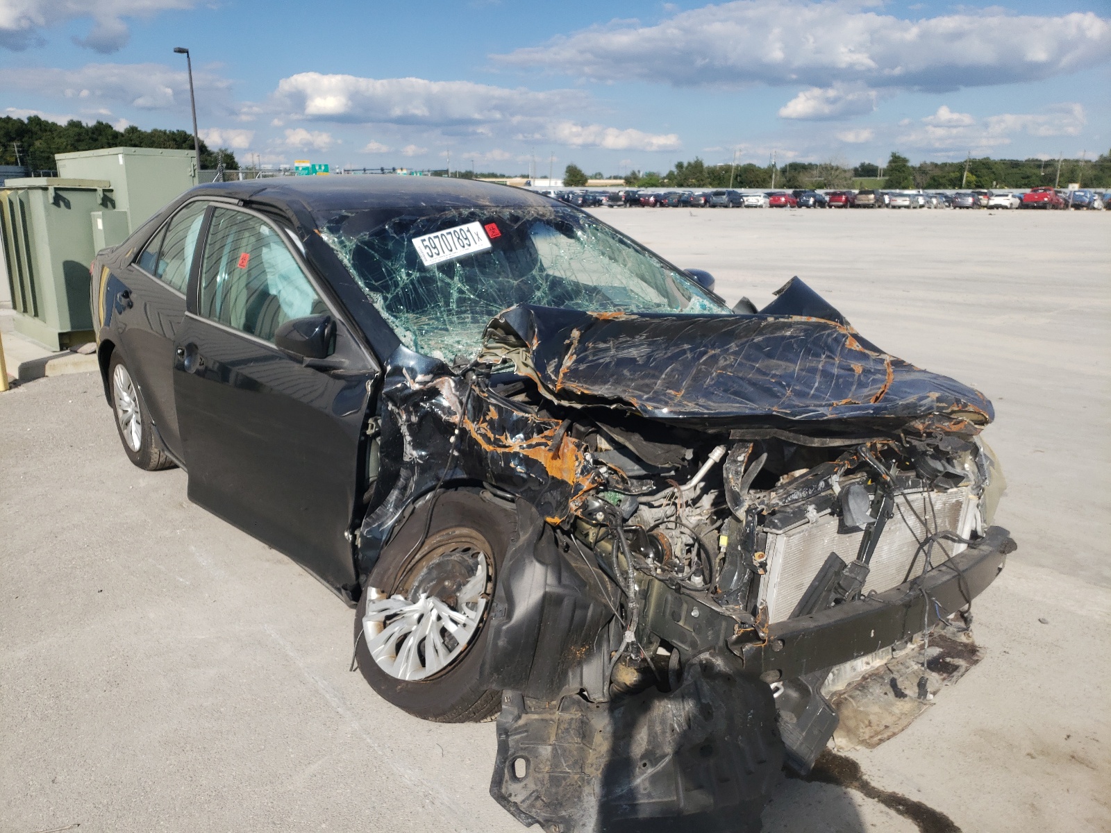 TOYOTA CAMRY BASE 2012 z numerem VIN 4T4BF1FK5CR218603 - Zdjęcie z aukcji
