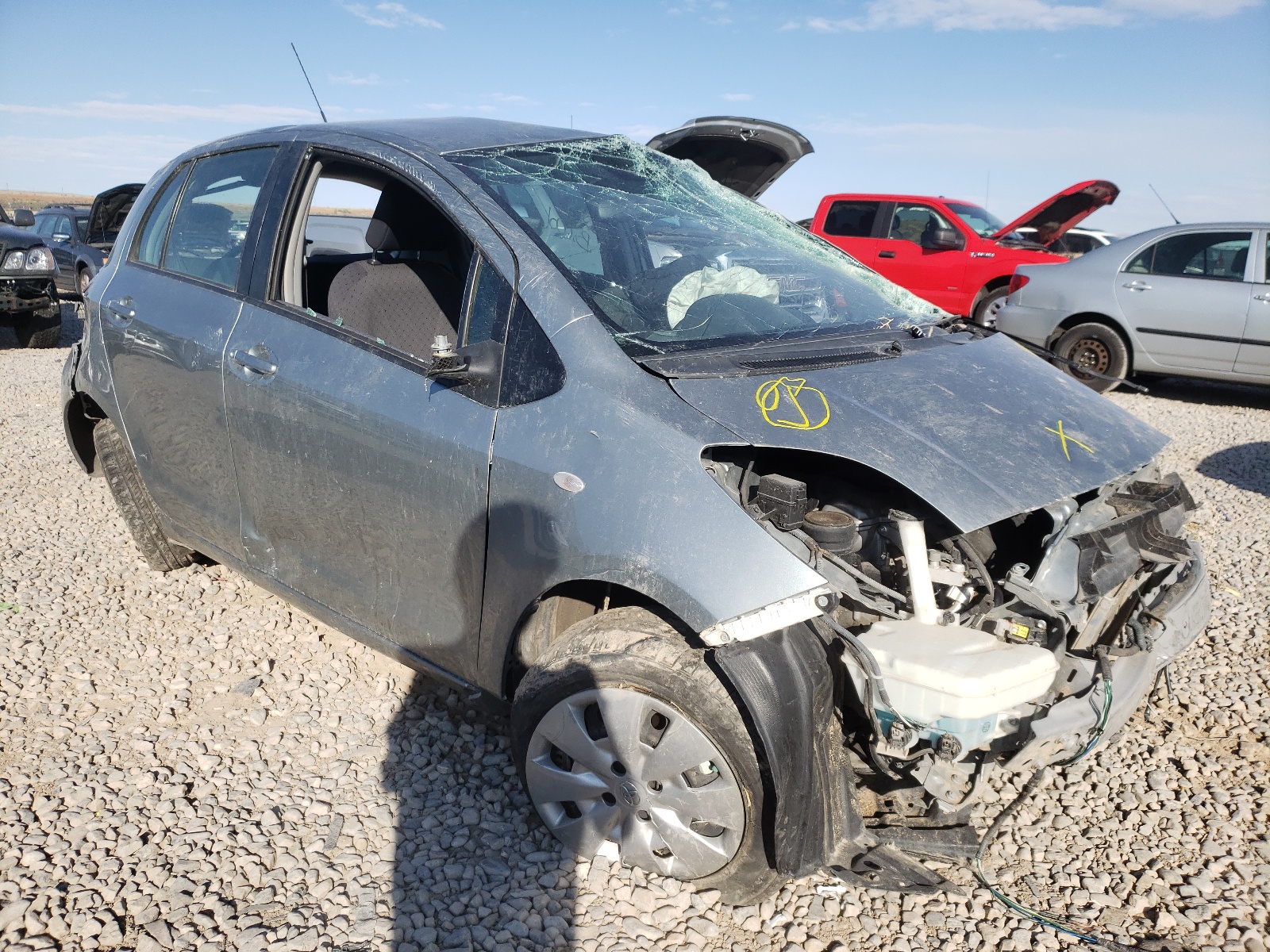 Photo 1 from auction – 2010 TOYOTA YARIS with VIN JTDKT4K32A5281186