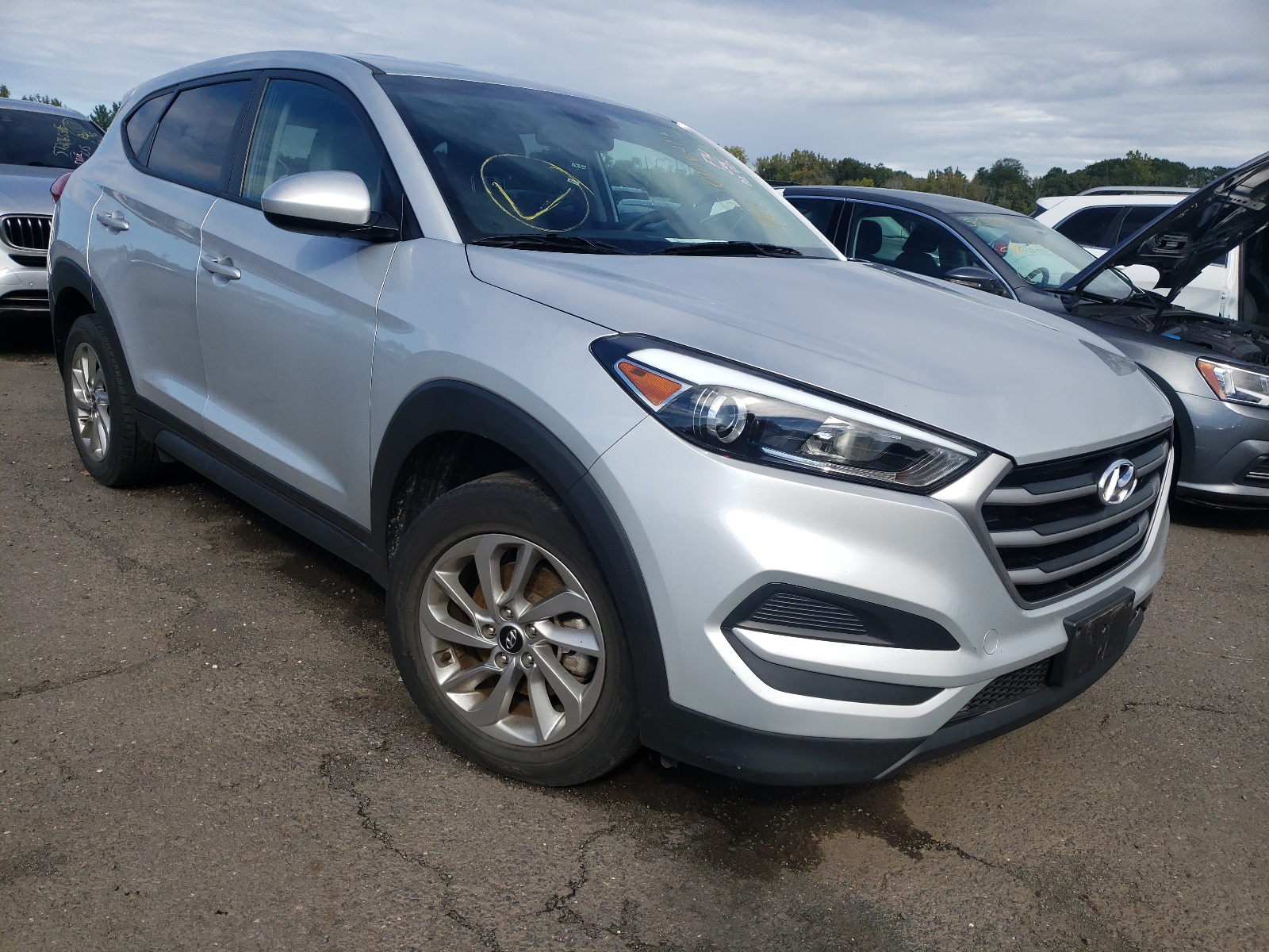 HYUNDAI TUCSON SE 2018 with VIN KM8J2CA45JU822347 - Photo from auction