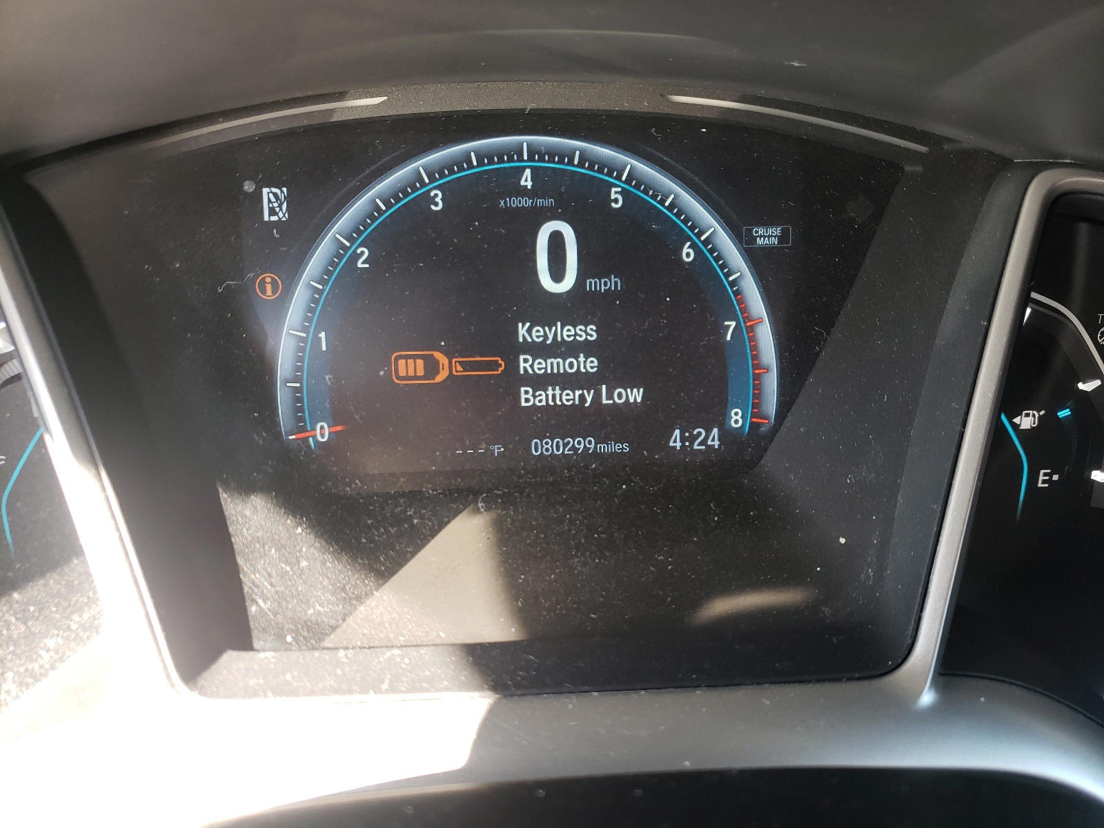 Photo 8 from auction – 2017 HONDA CIVIC EX with VIN 19XFC2F79HE004813