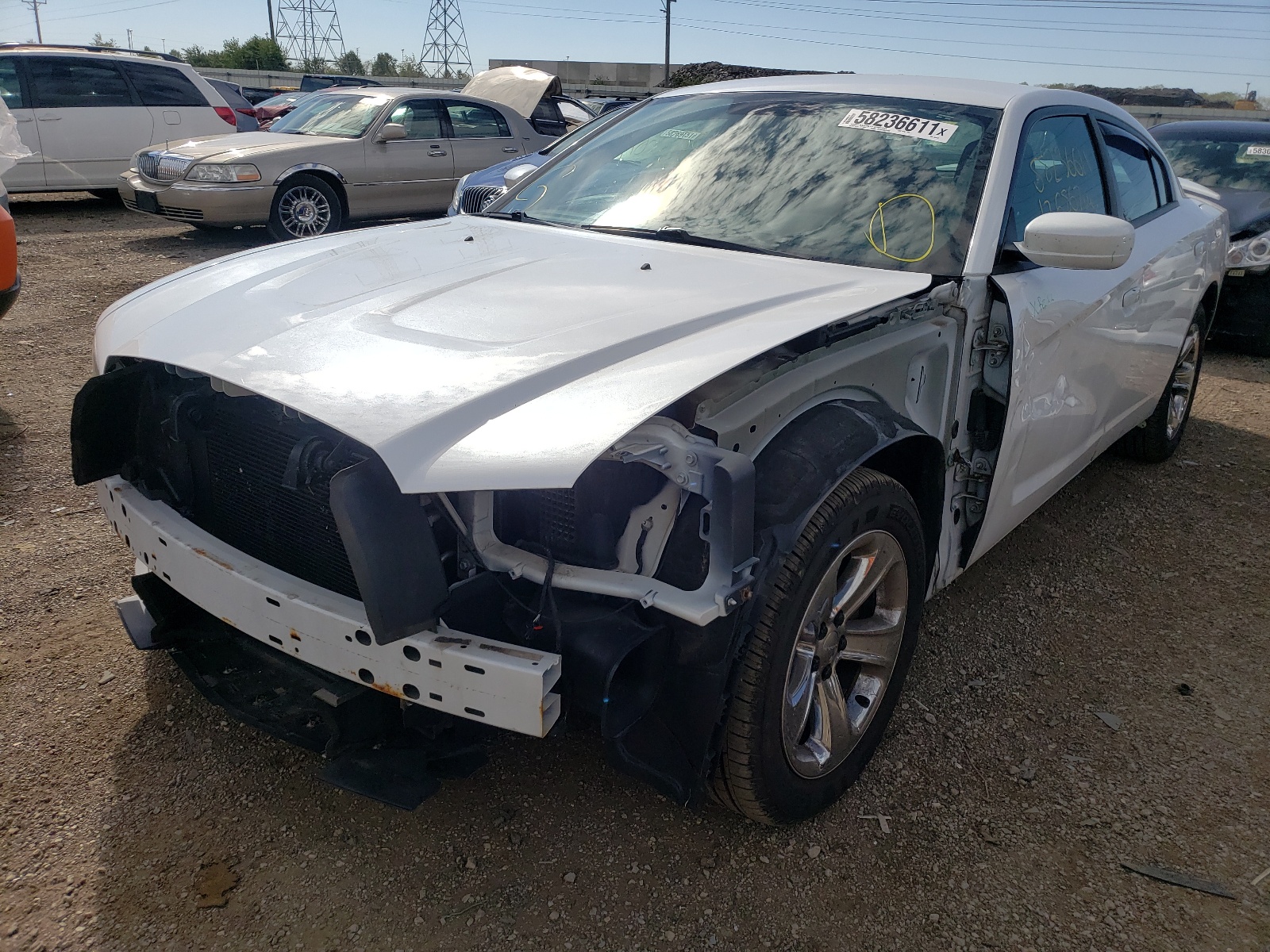 Photo 2 from auction – 2013 DODGE CHARGER SE with VIN 2C3CDXBG1DH543612