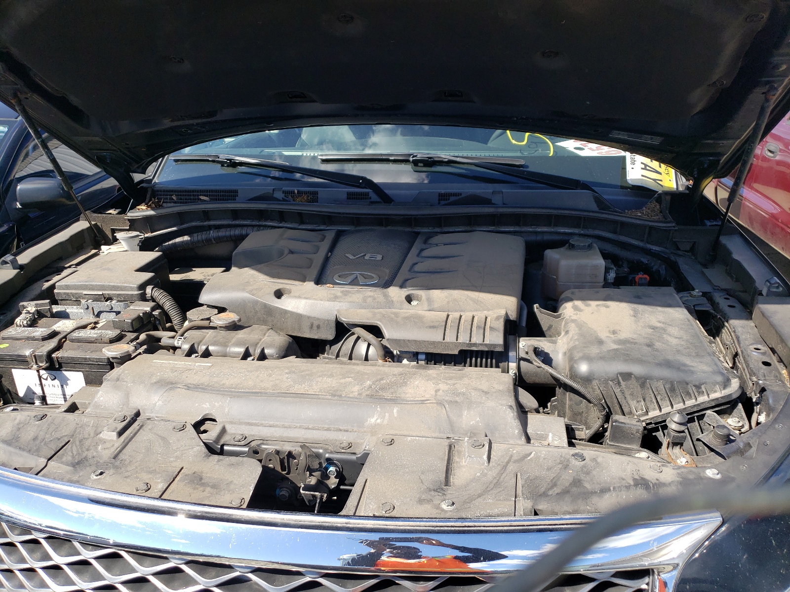 Photo 7 from auction – 2015 INFINITI QX80 with VIN JN8AZ2NC9F9370381