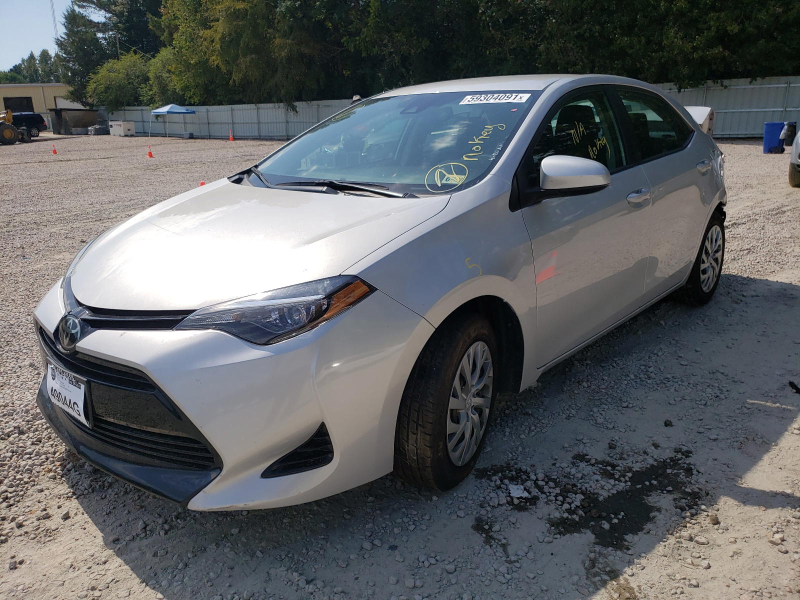 Photo 2 from auction – 2018 TOYOTA COROLLA L with VIN 2T1BURHEXJC018725