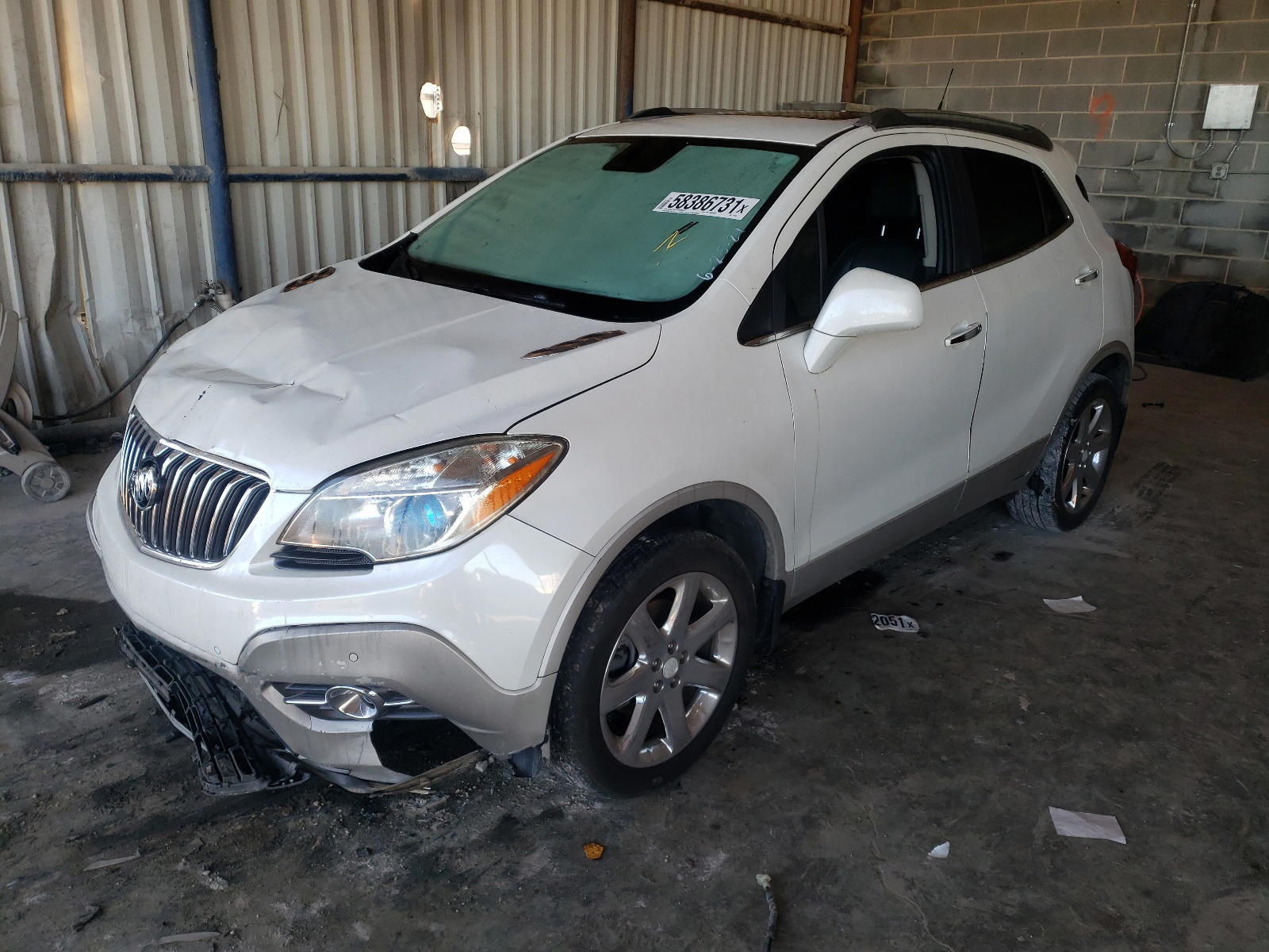 Photo 2 from auction – 2013 BUICK ENCORE PRE with VIN KL4CJHSB9DB187654