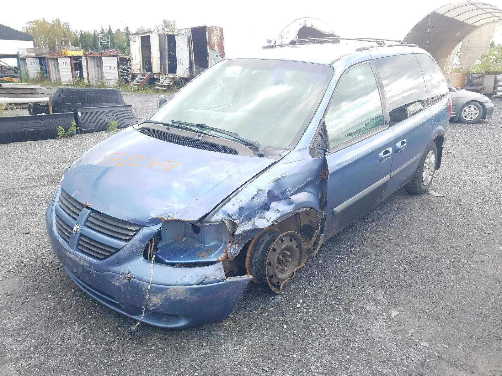 Photo 2 from auction – 2007 DODGE CARAVAN SE with VIN 1D4GP25R77B106508