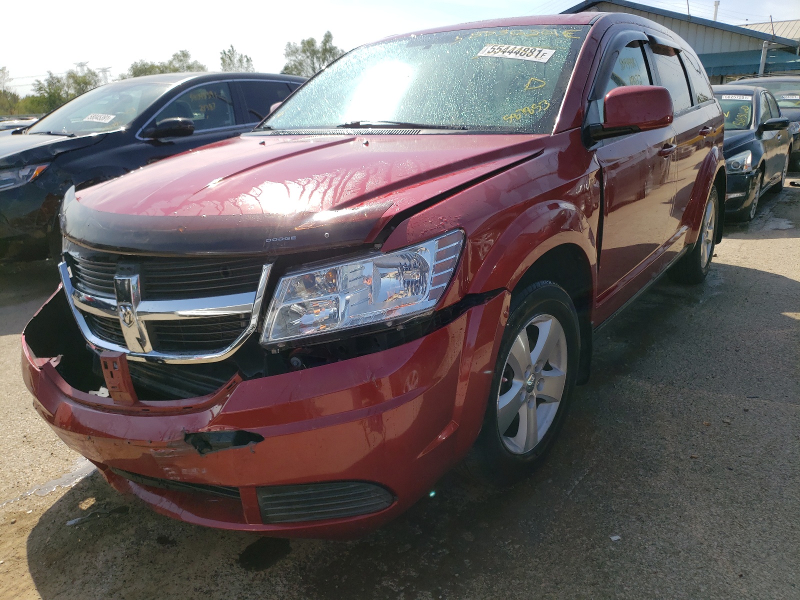 Photo 2 from auction – 2009 DODGE JOURNEY SX with VIN 3D4GG57VX9T587853