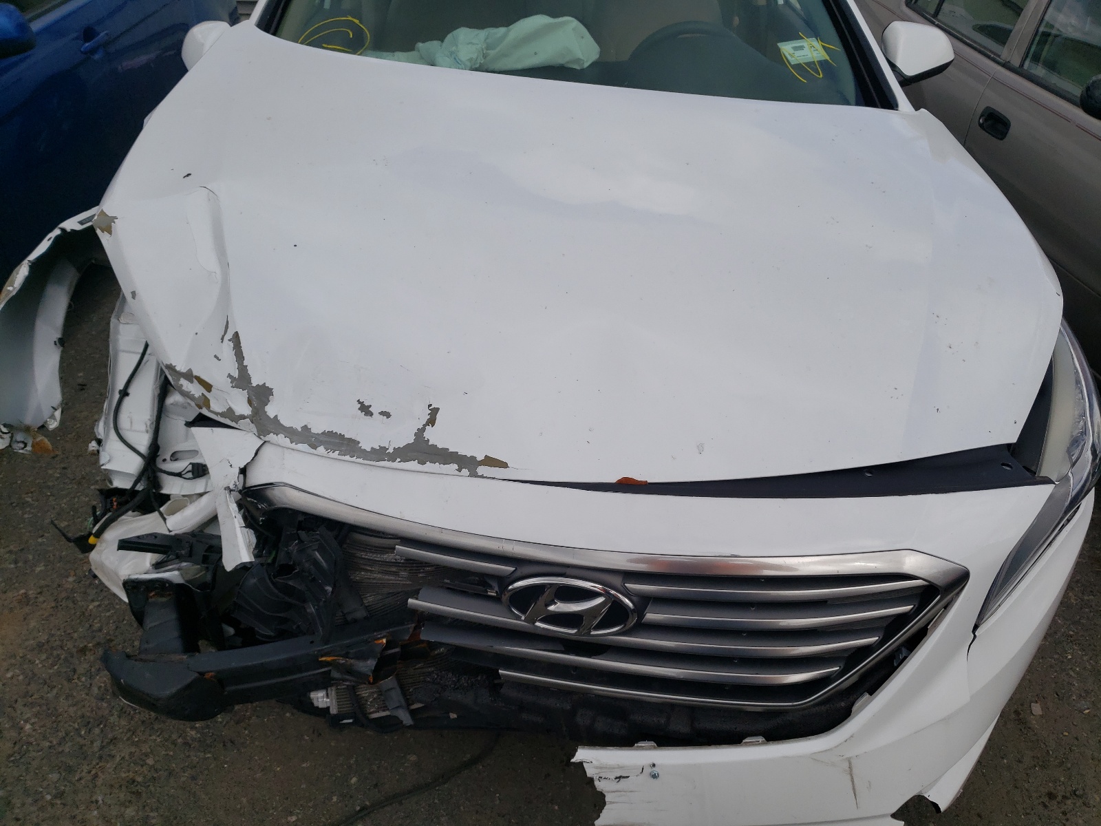 Photo 7 from auction – 2016 HYUNDAI SONATA with VIN 5NPE24AF9GH382164