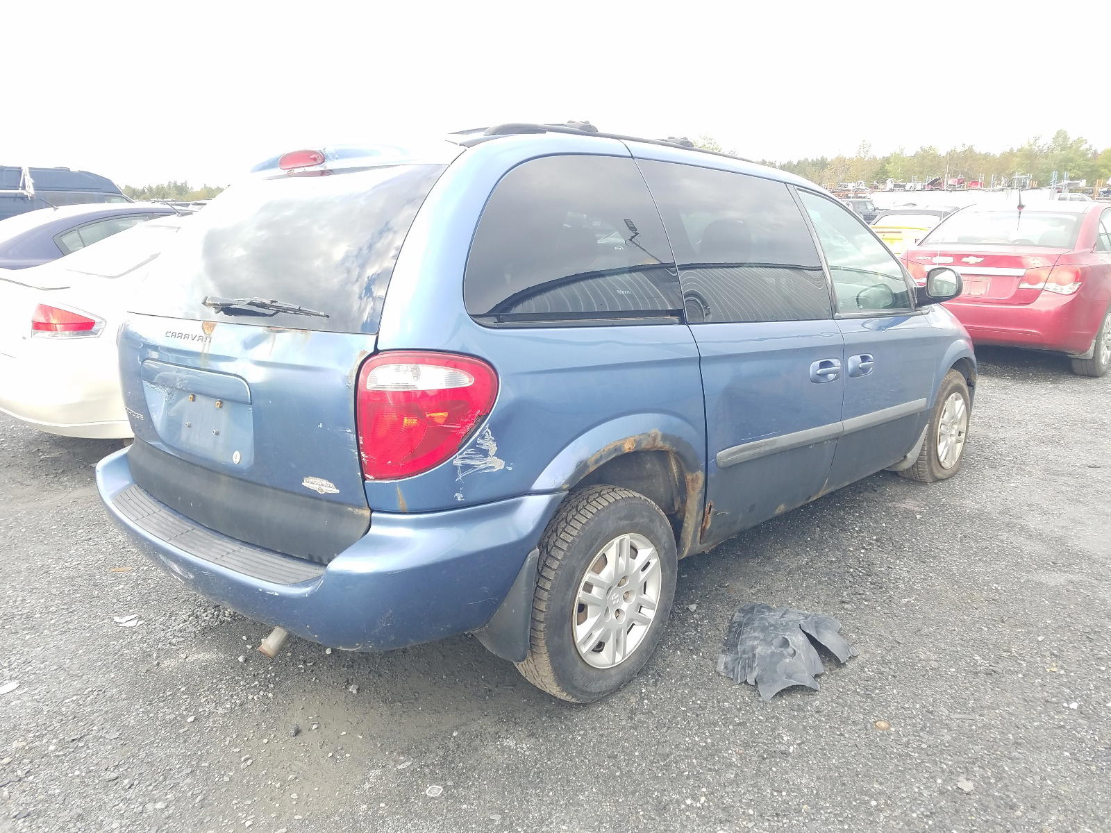 Photo 4 from auction – 2007 DODGE CARAVAN SE with VIN 1D4GP25R77B106508