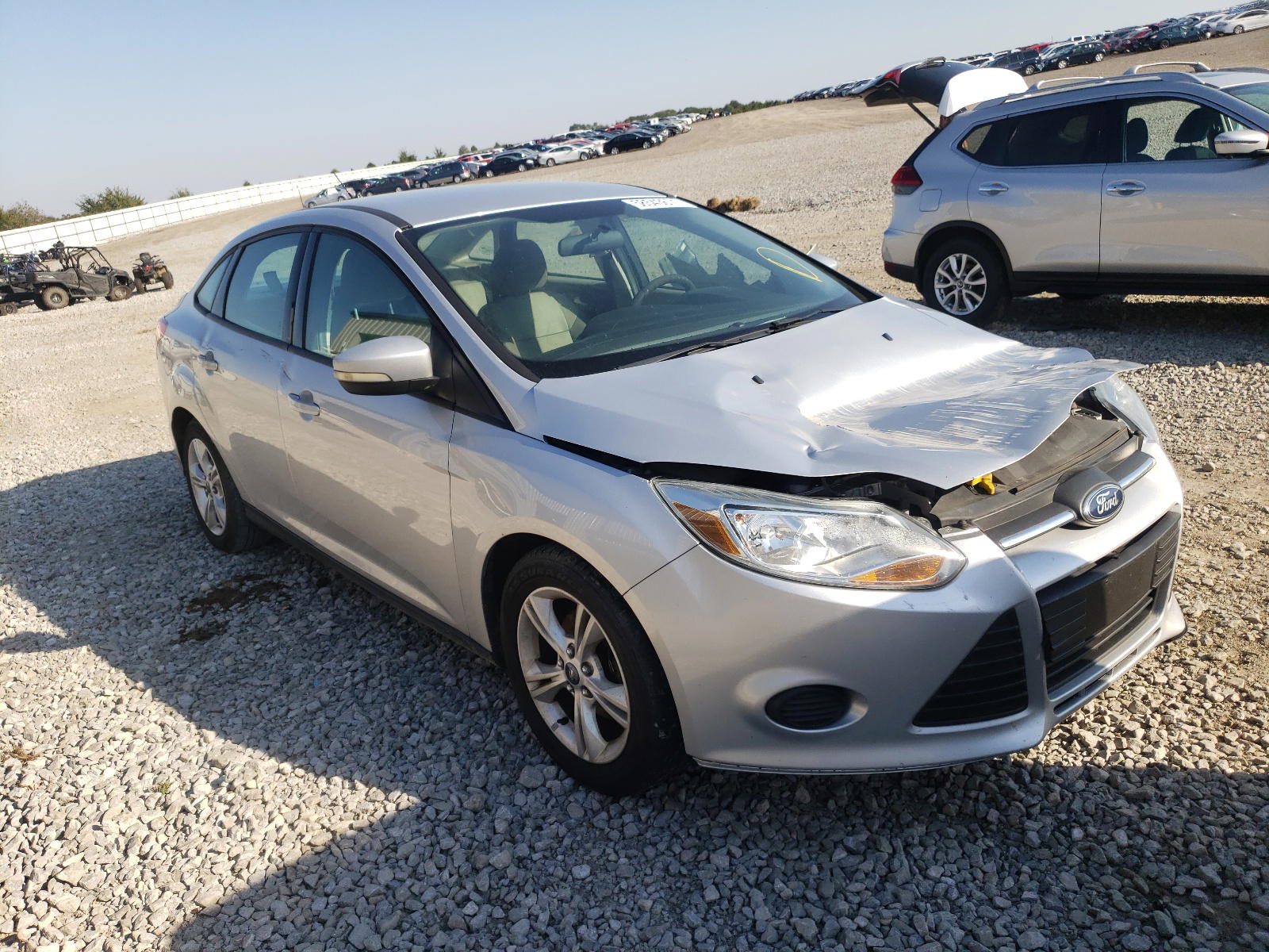 FORD FOCUS SE 2013 with VIN 1FADP3F29DL129825 - Photo from auction