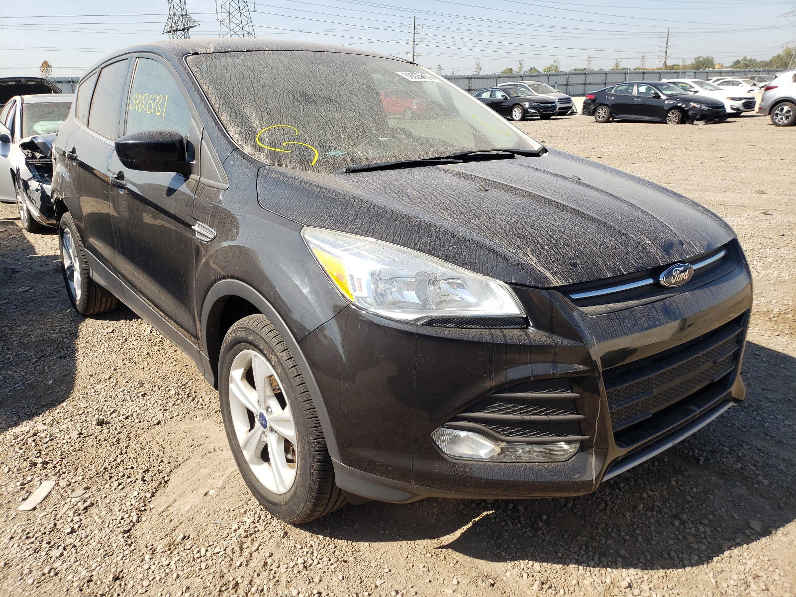 FORD ESCAPE SE 2014 with VIN 1FMCU0GX9EUC53589 - Photo from auction