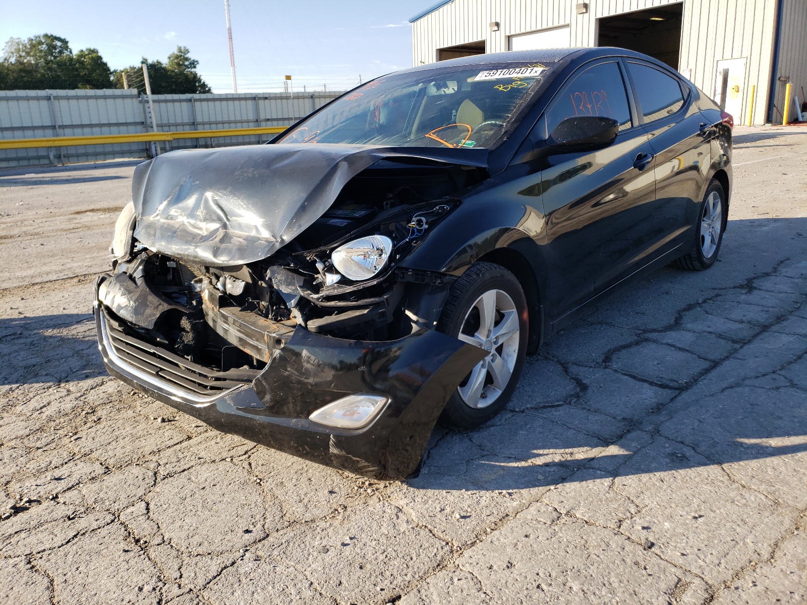 Photo 2 from auction – 2012 HYUNDAI ELANTRA GL with VIN KMHDH4AE1CU288437