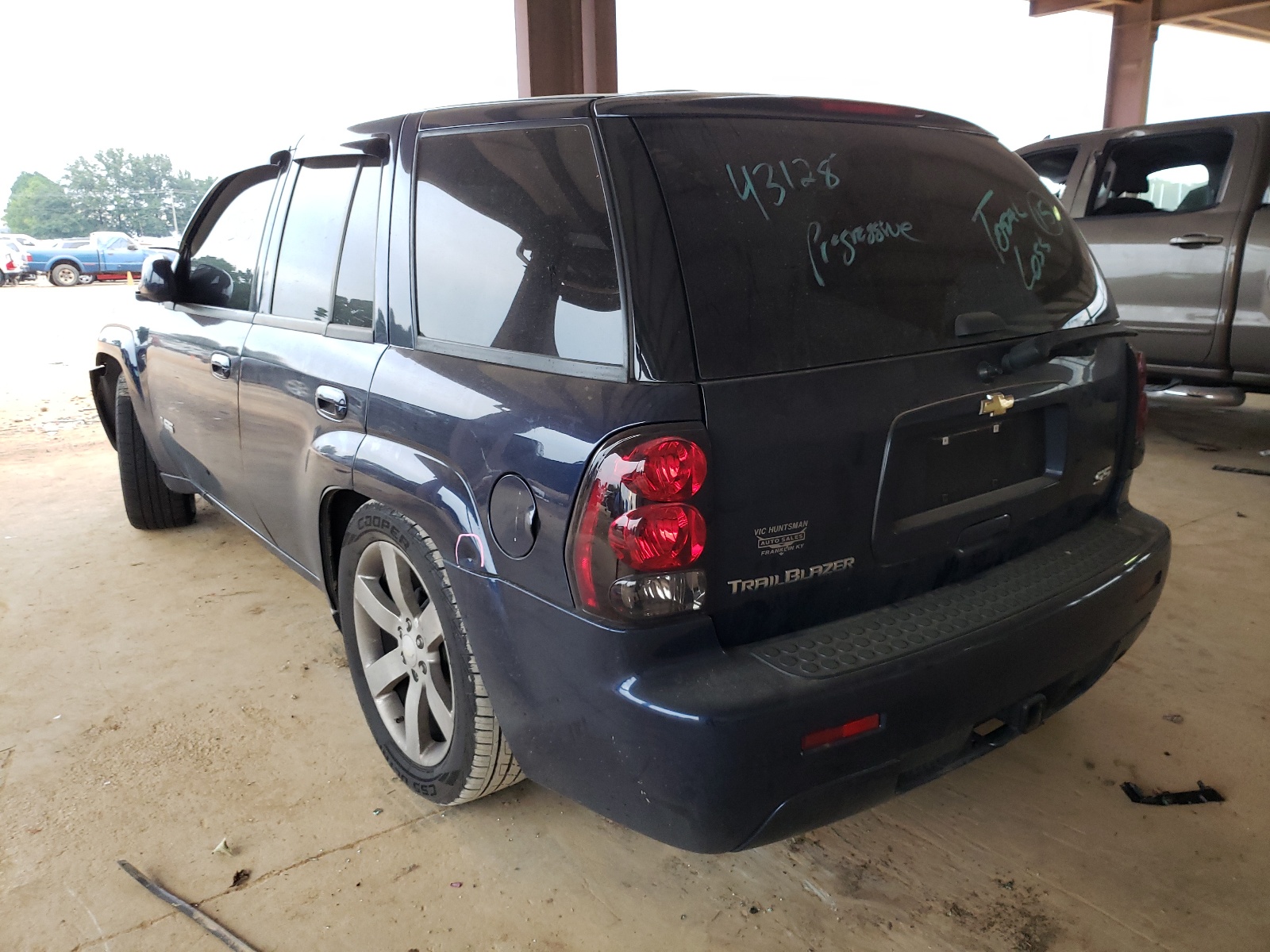 Photo 3 from auction – 2008 CHEVROLET TRAILBLAZE with VIN 1GNES13H382166141