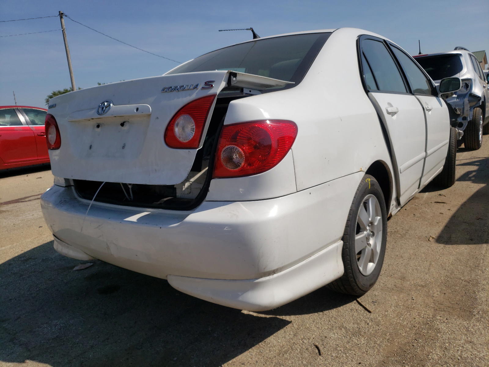 Photo 4 from auction – 2007 TOYOTA COROLLA with VIN 1NXBR32E37Z770409