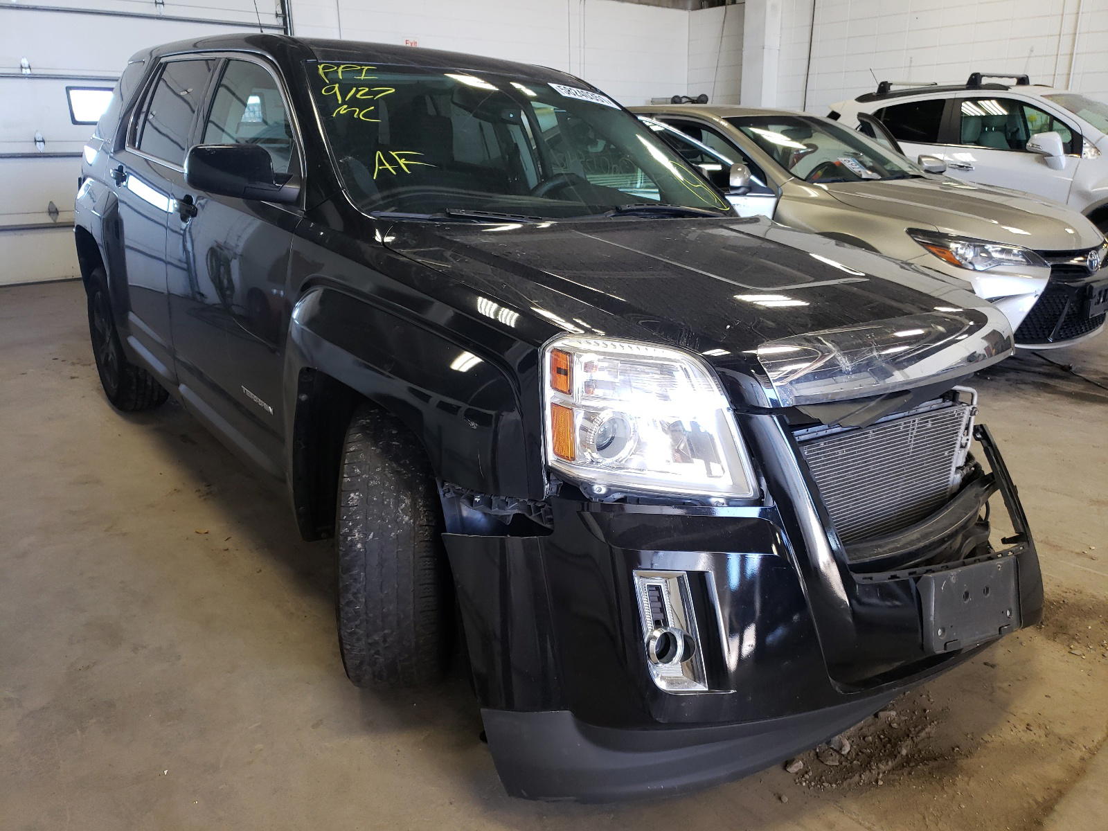 GMC TERRAIN SL 2012 with VIN 2GKALMEKXC6162229 - Photo from auction