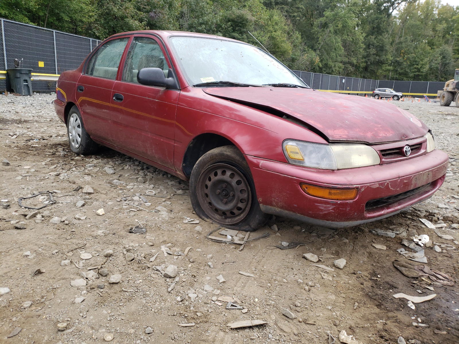 TOYOTA COROLLA BA 1997 with VIN 2T1BA02E2VC203421 - Photo from auction