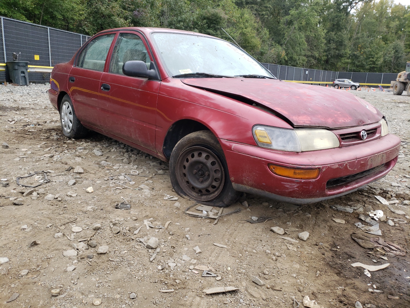 TOYOTA COROLLA BA 1997 مع رقم تعريف المركبة 2T1BA02E2VC203421 - صورة من المزاد