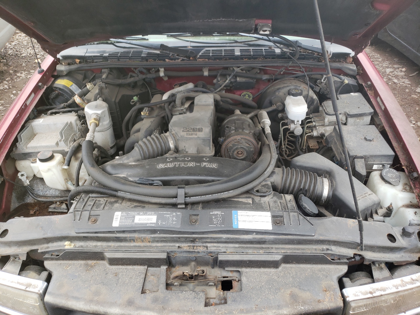 Photo 7 from auction – 1998 CHEVROLET S10 with VIN 1GCCS1442W8147649