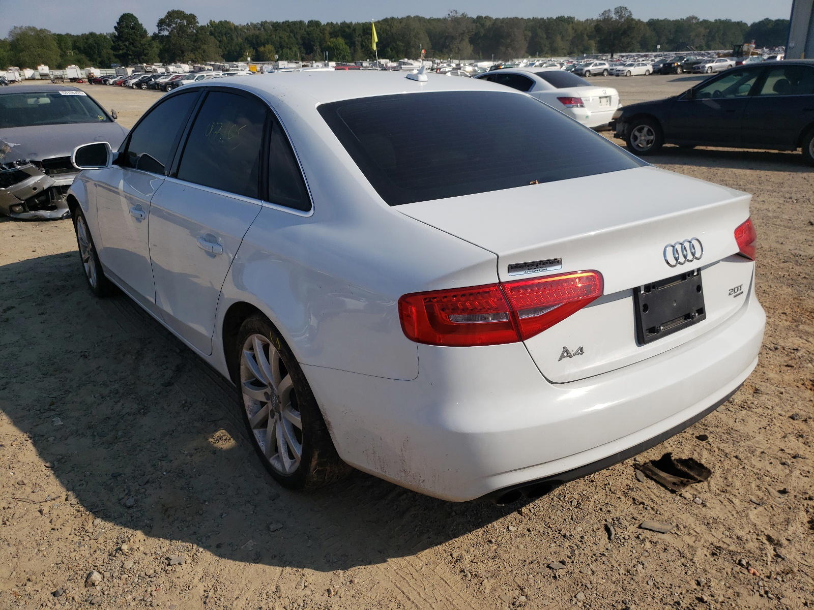 Photo 3 from auction – 2013 AUDI A4 PREMIUM with VIN WAUFFAFL1DN050461