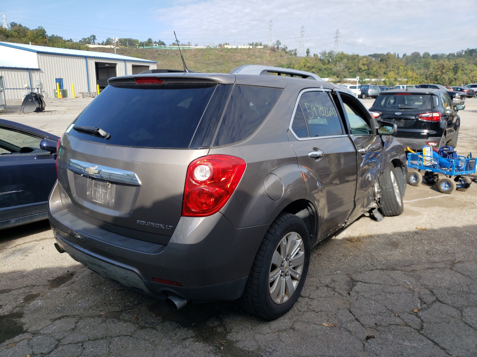 Photo 4 from auction – 2011 CHEVROLET EQUINOX LT with VIN 2CNFLNE5XB6236289
