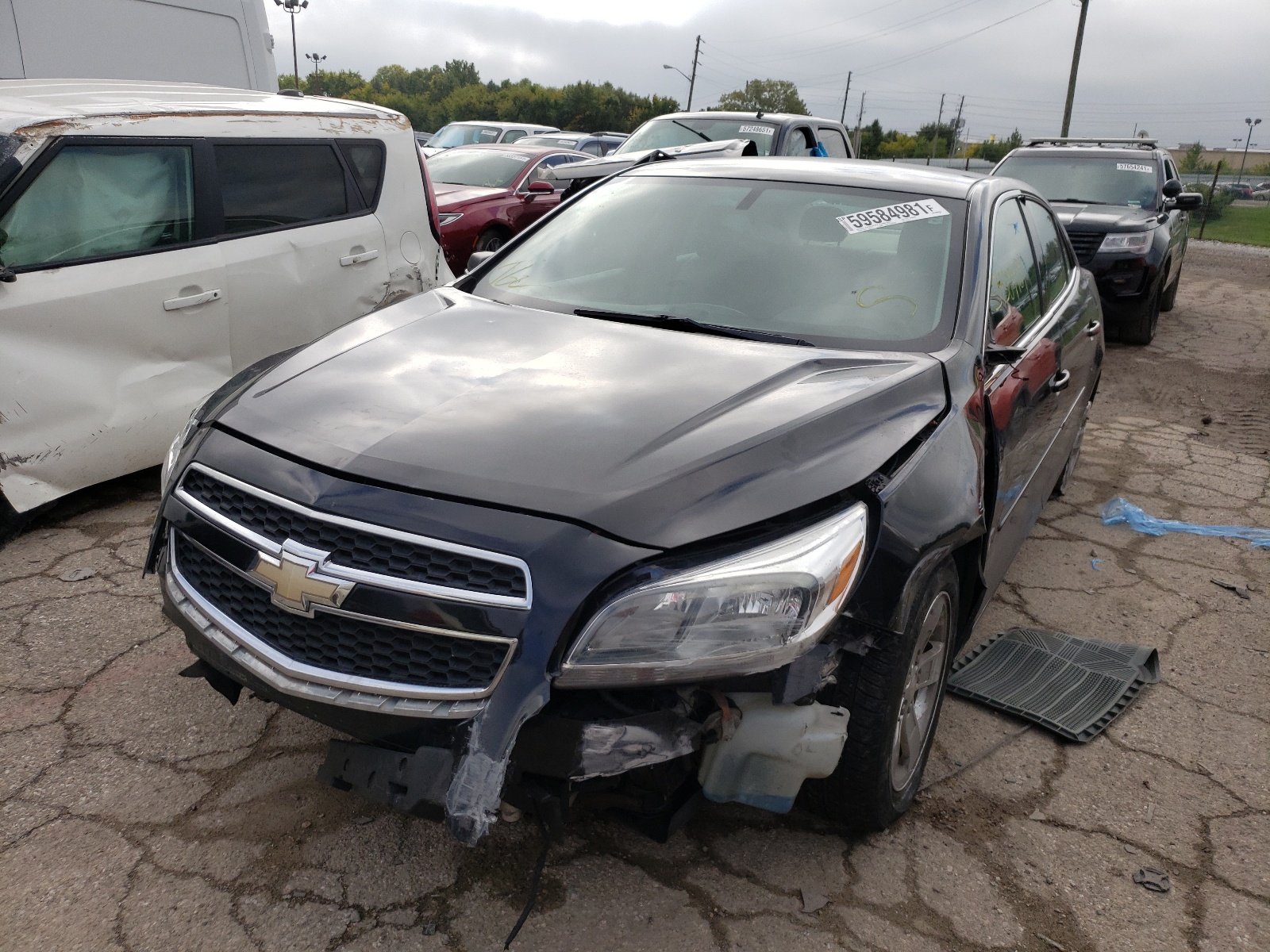Photo 2 from auction – 2013 CHEVROLET MALIBU LS with VIN 1G11A5SA9DF311815