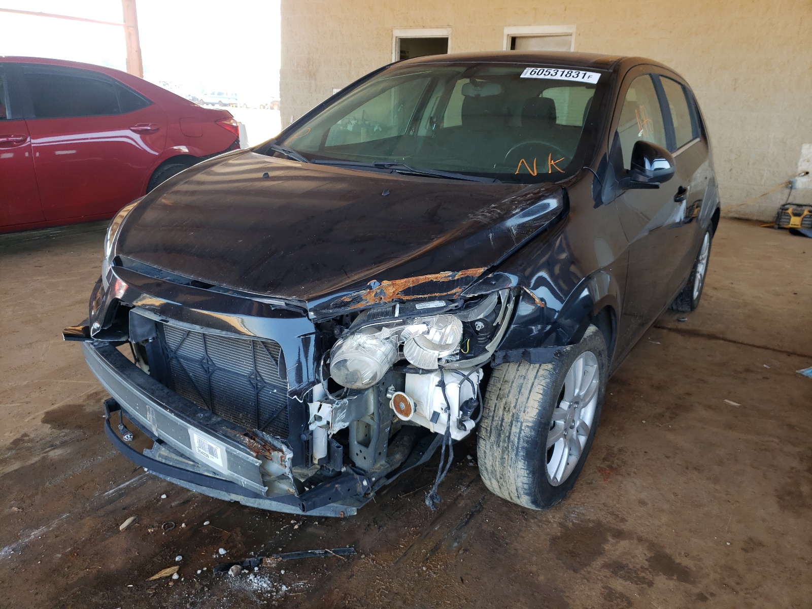 Photo 2 from auction – 2014 CHEVROLET SONIC LT with VIN 1G1JC6SH1E4160723