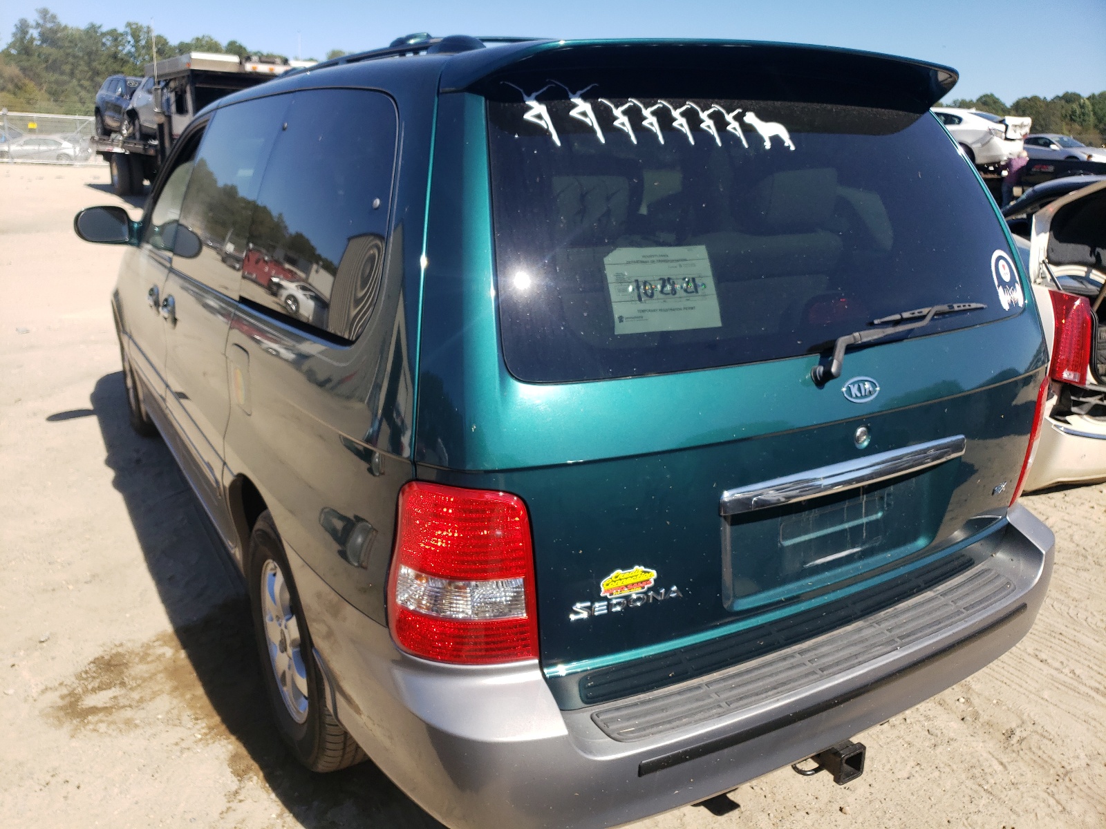 Photo 3 from auction – 2005 KIA SEDONA EX with VIN KNDUP132456671417
