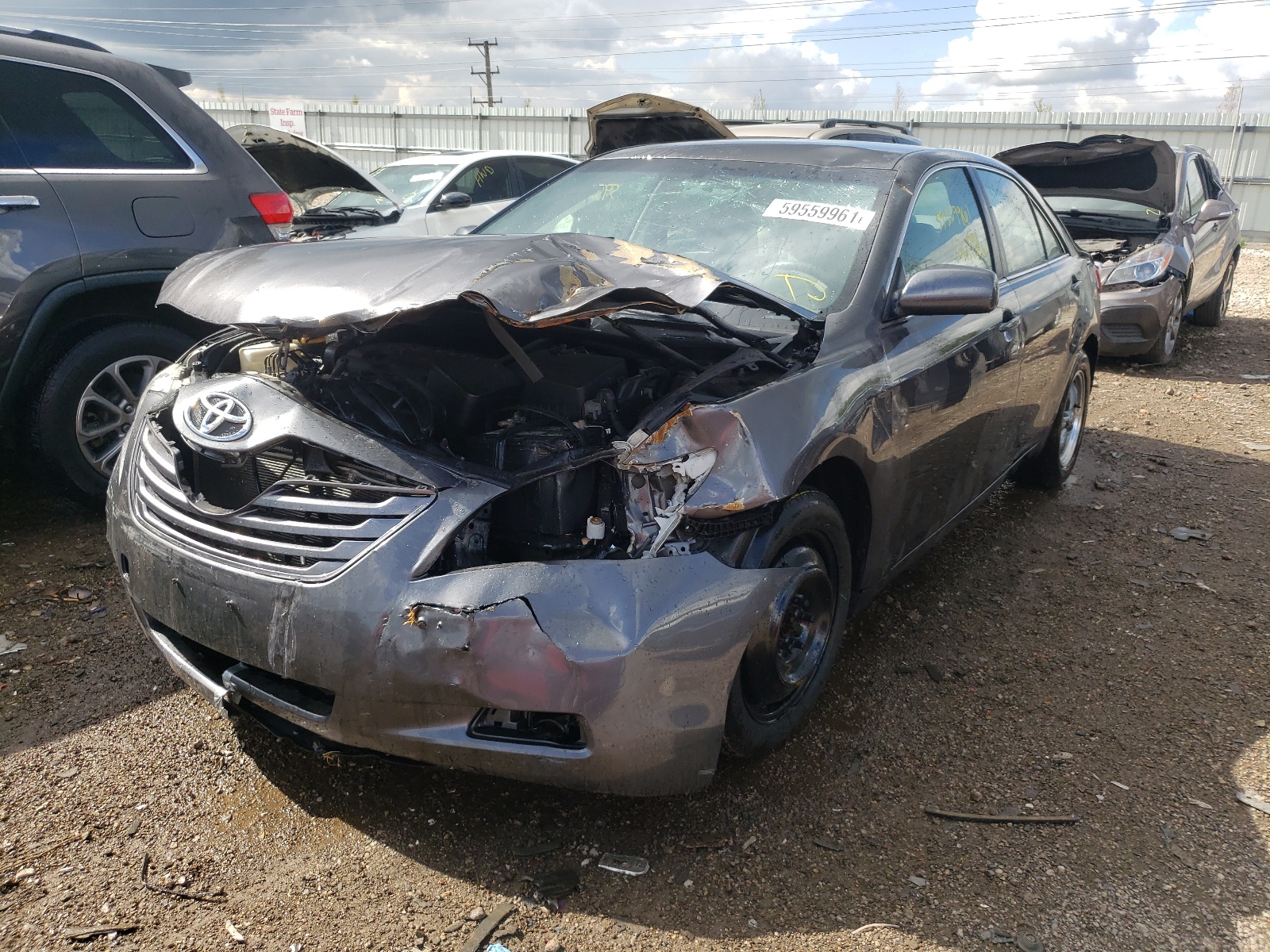 Photo 2 from auction – 2007 TOYOTA CAMRY CE with VIN JTNBE46K273102348