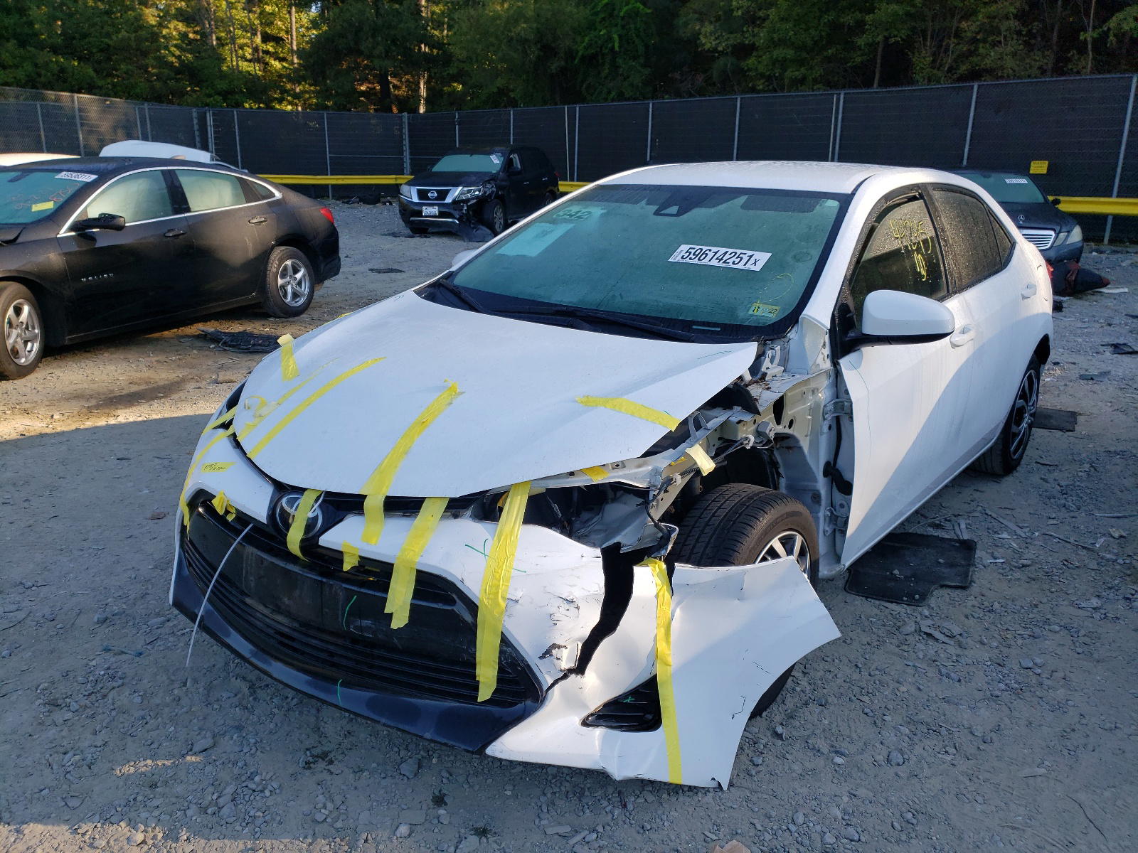 Photo 2 from auction – 2018 TOYOTA COROLLA L with VIN 2T1BURHEXJC006087
