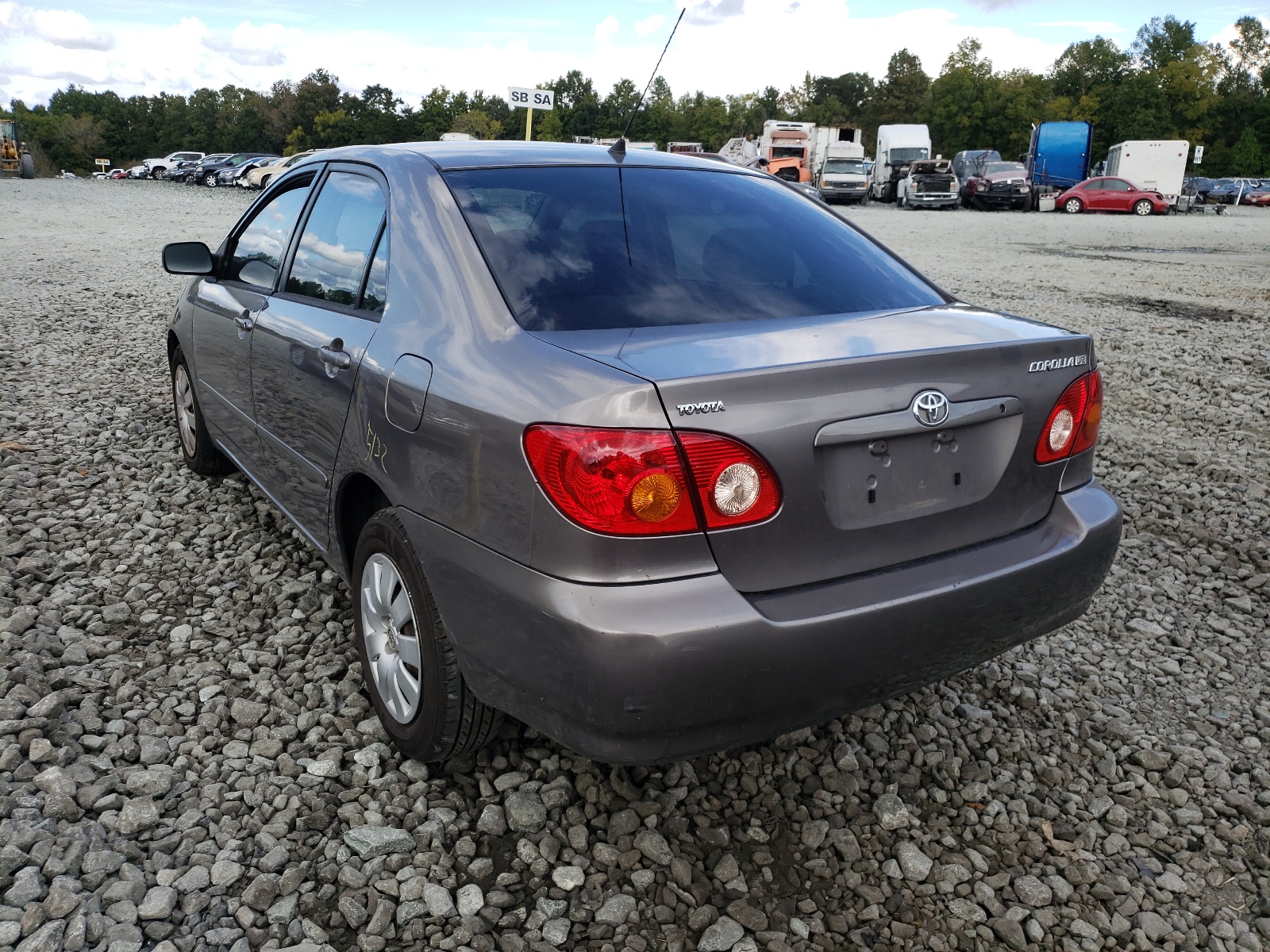 Photo 3 from auction – 2003 TOYOTA COROLLA CE with VIN 1NXBR32E53Z004241