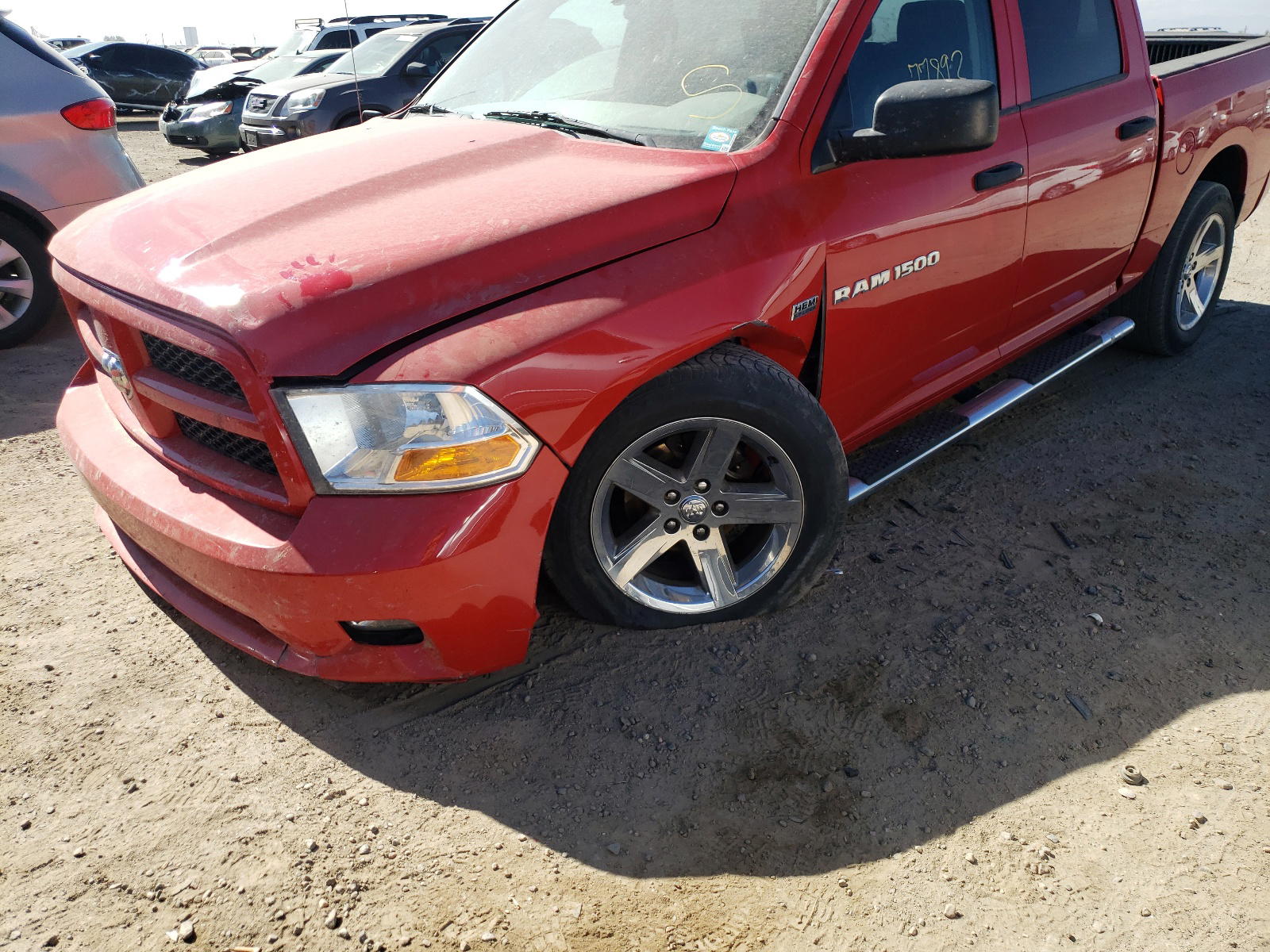 Photo 9 from auction – 2012 DODGE RAM 1500 S with VIN 1C6RD7KT9CS176914