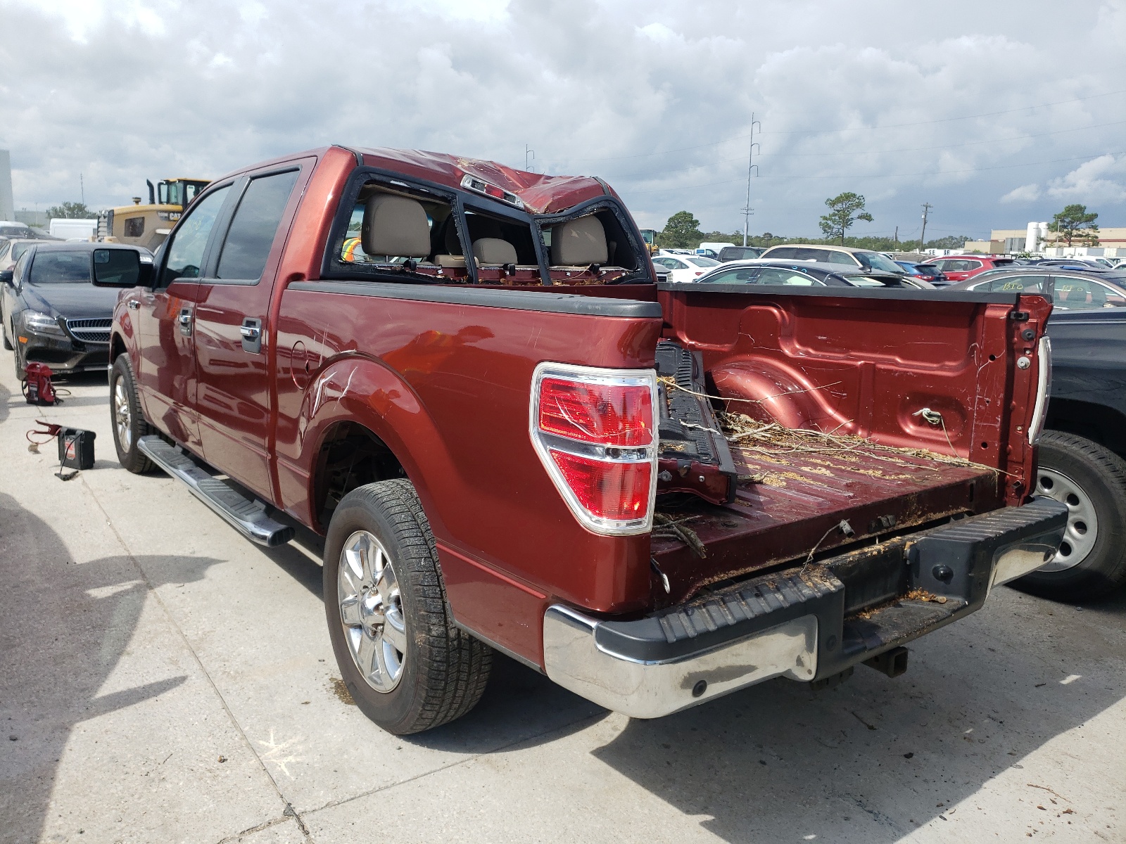 Photo 3 from auction – 2014 FORD F150 SUPER with VIN 1FTFW1CF0EKE76615
