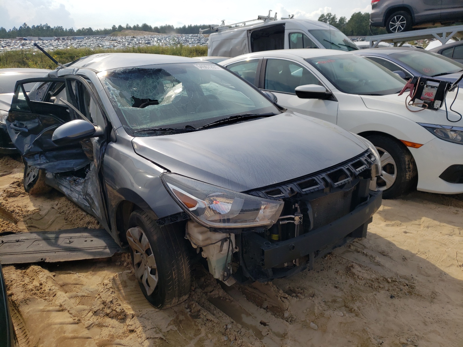 Photo 1 from auction – 2019 KIA RIO S with VIN 3KPA24AB9KE210595