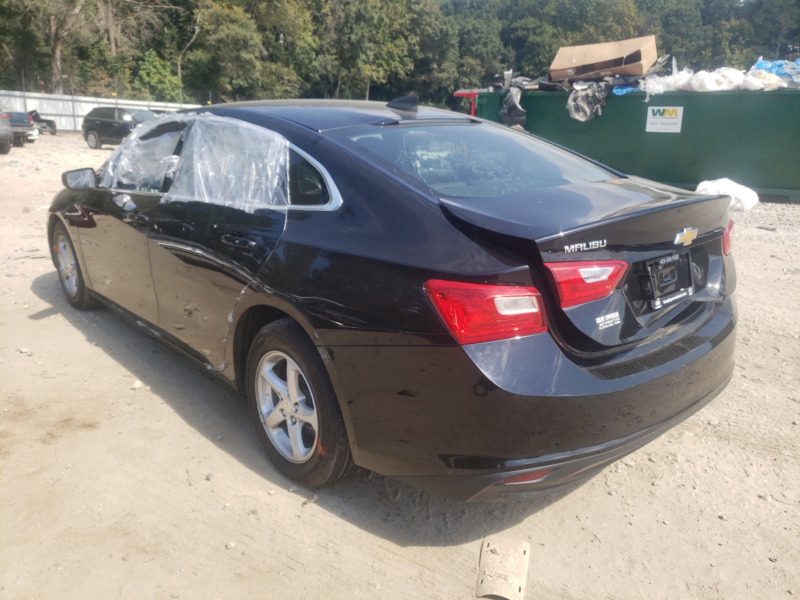 Photo 3 from auction – 2018 CHEVROLET MALIBU LS with VIN 1G1ZB5ST1JF280783