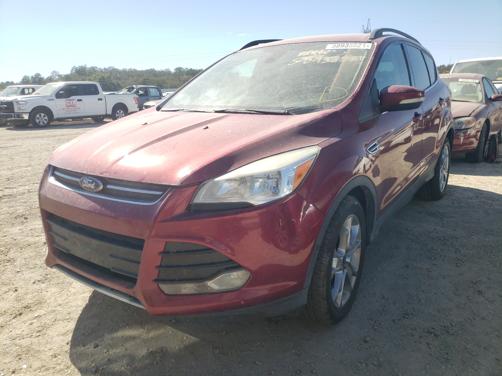 Photo 2 from auction – 2013 FORD ESCAPE SEL with VIN 1FMCU0HX0DUA11304
