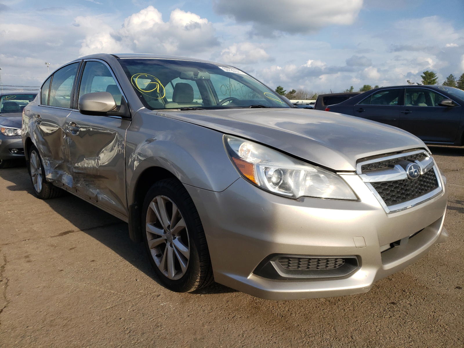SUBARU LEGACY 2.5 2014 with VIN 4S3BMBC63E3020449 - Photo from auction