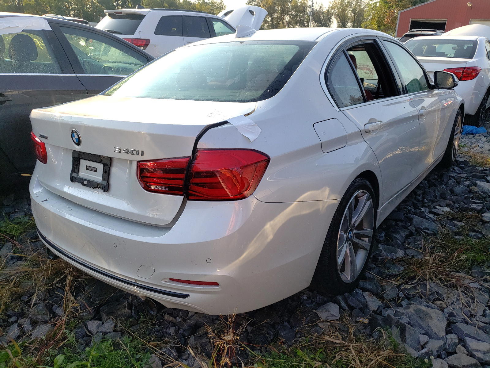 Photo 4 from auction – 2018 BMW 340 XI with VIN WBA8B7C51JA586035
