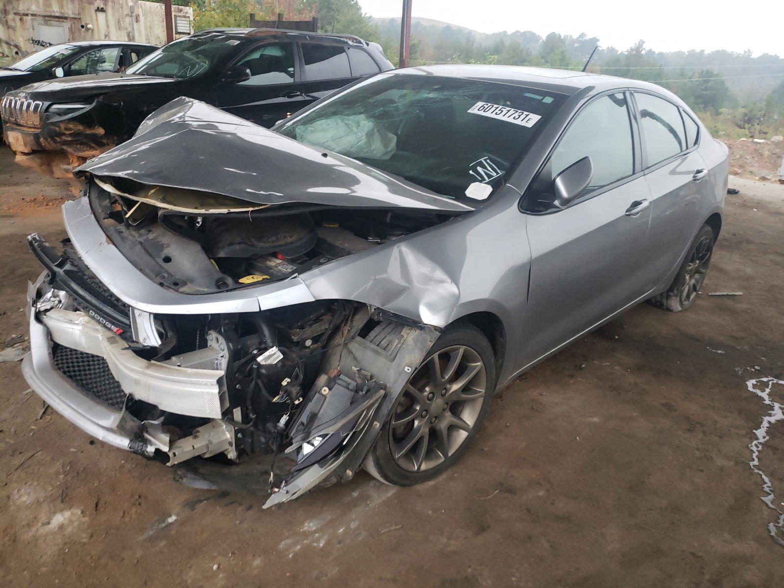 Photo 2 from auction – 2014 DODGE DART SXT with VIN 1C3CDFBB6ED917659
