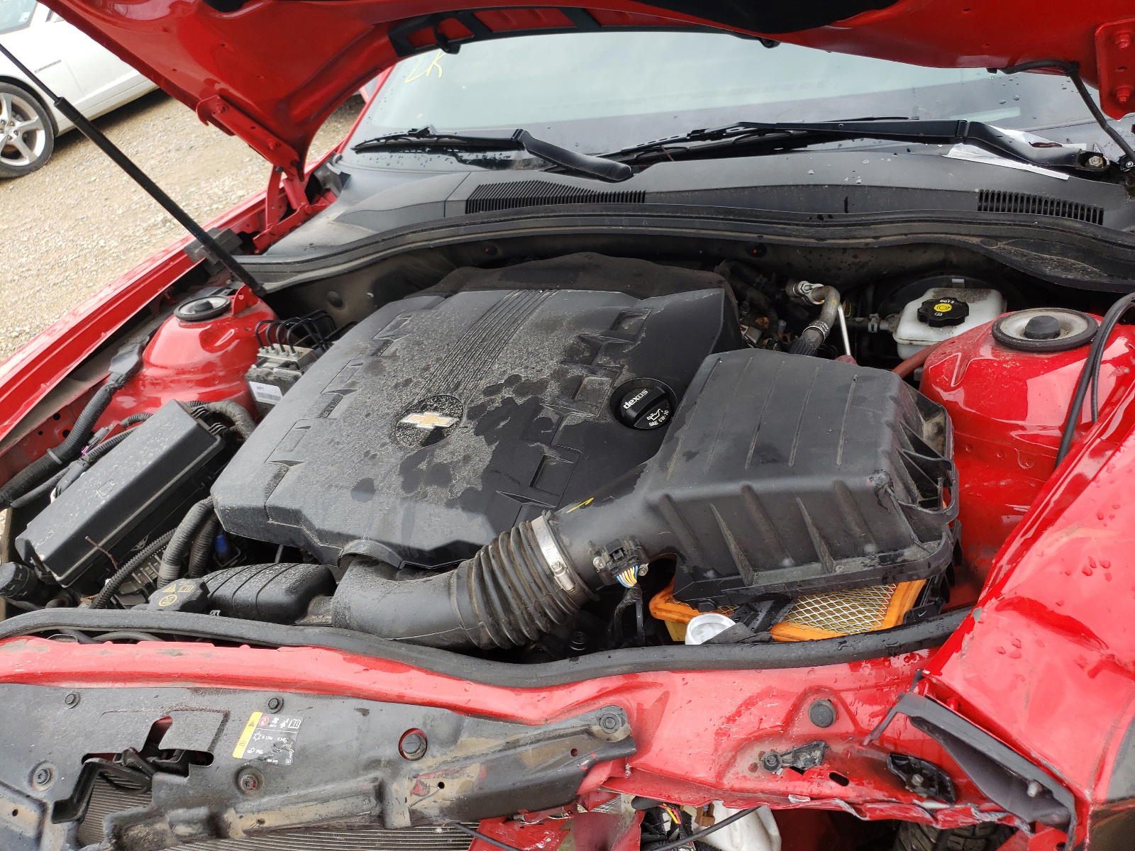 Photo 7 from auction – 2015 CHEVROLET CAMARO LS with VIN 2G1FB1E33F9195192