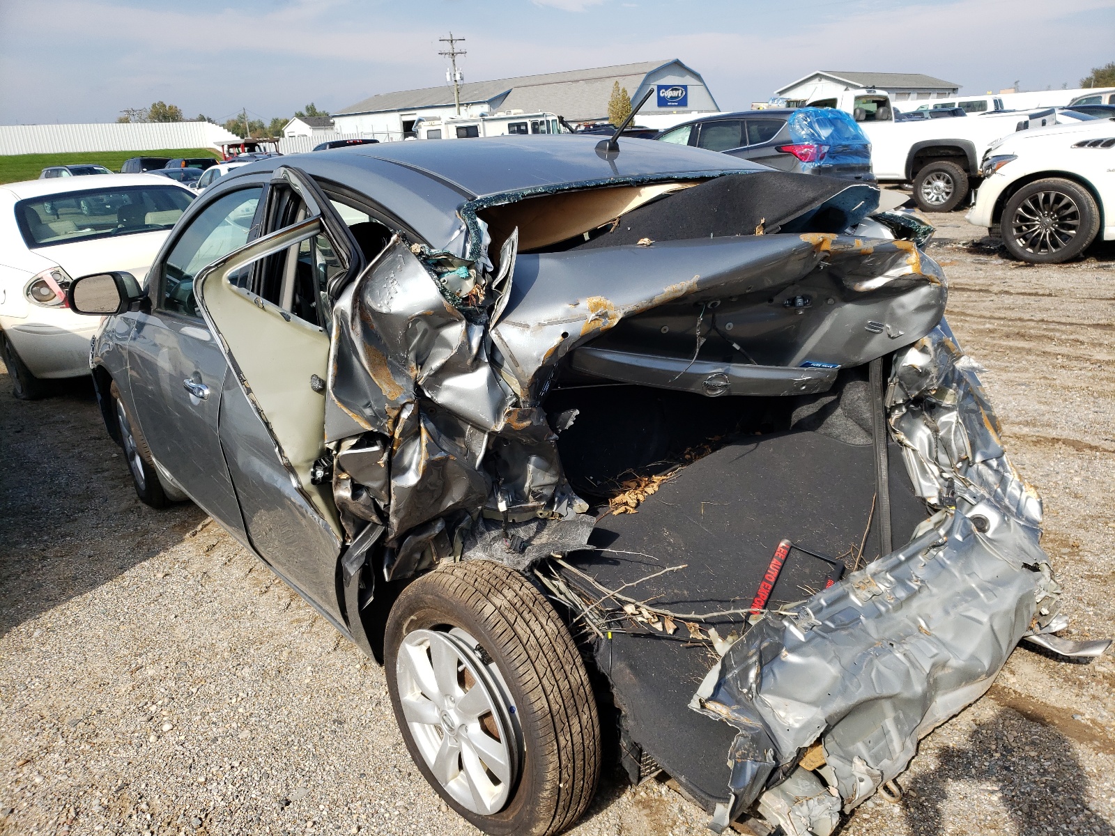 Photo 3 from auction – 2014 NISSAN VERSA S with VIN 3N1CN7AP3EL830522