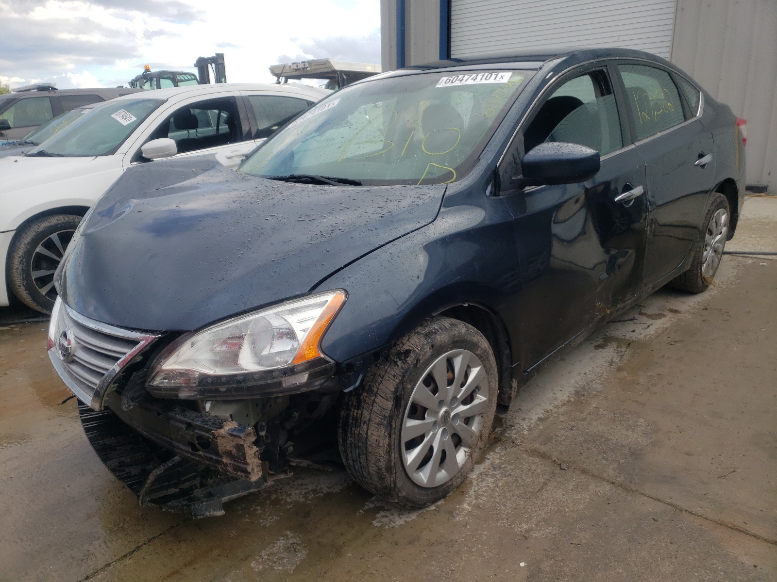 Photo 2 from auction – 2014 NISSAN SENTRA S with VIN 1N4AB7AP6EN852601