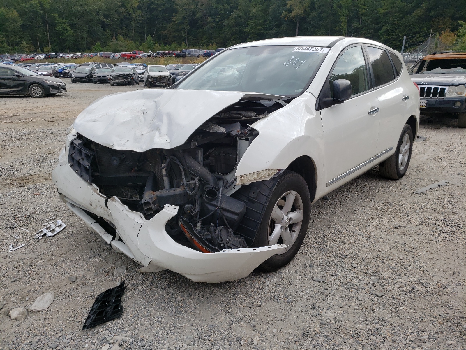 Photo 2 from auction – 2012 NISSAN ROGUE S with VIN JN8AS5MV2CW388100